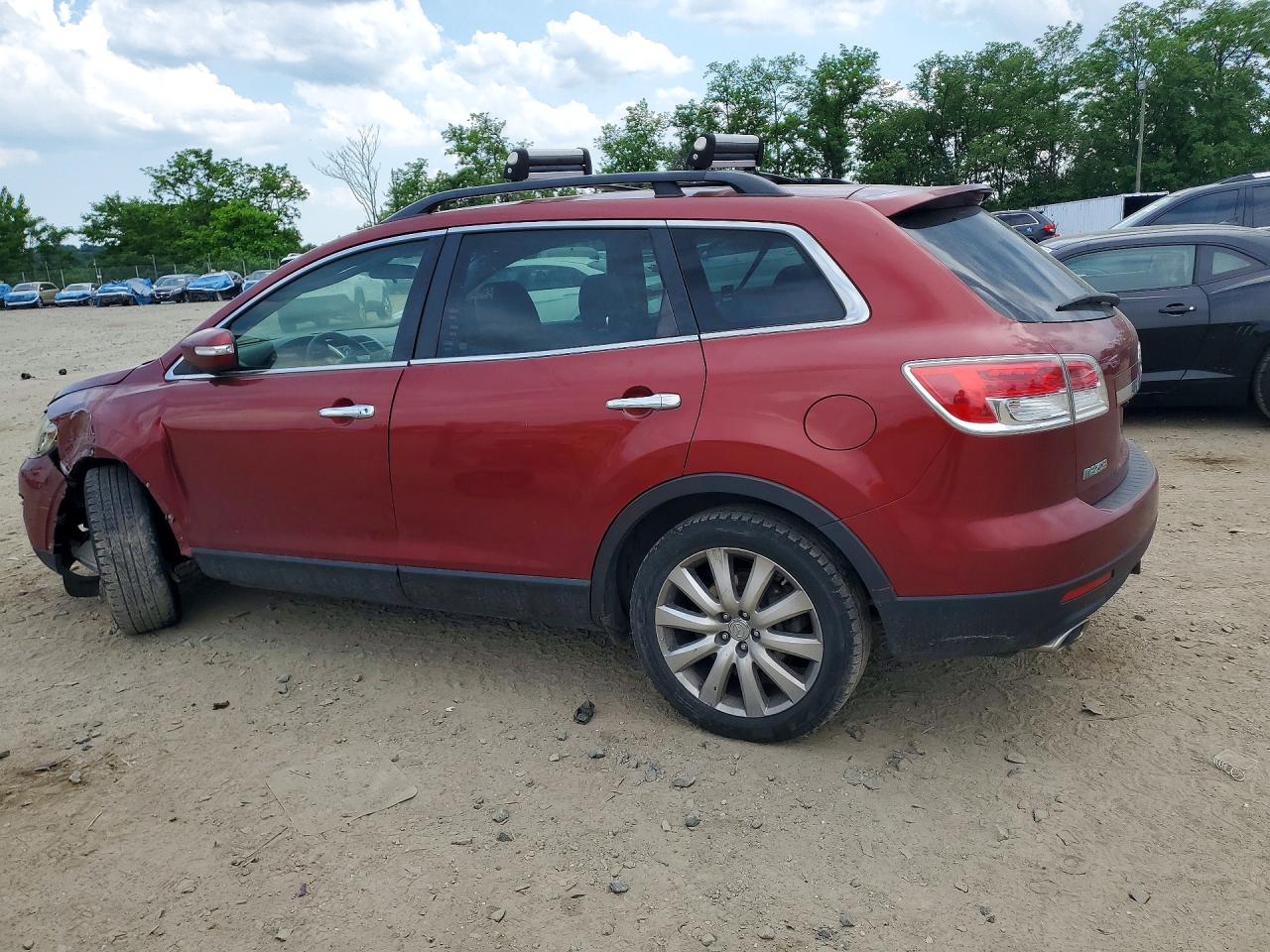 2008 Mazda Cx-9 Red vin: JM3TB38V380147862