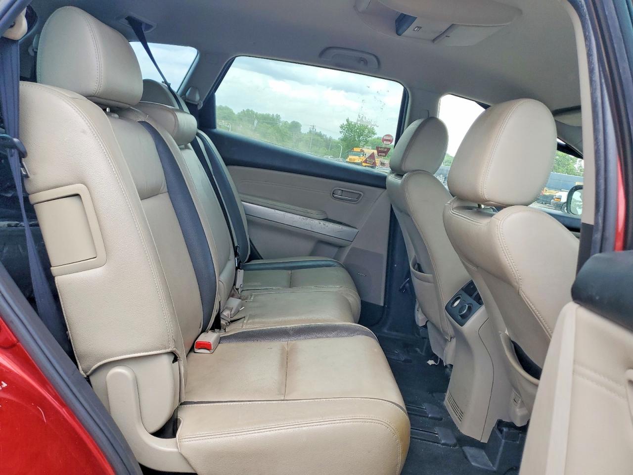 2008 Mazda Cx-9 Red vin: JM3TB38V380147862
