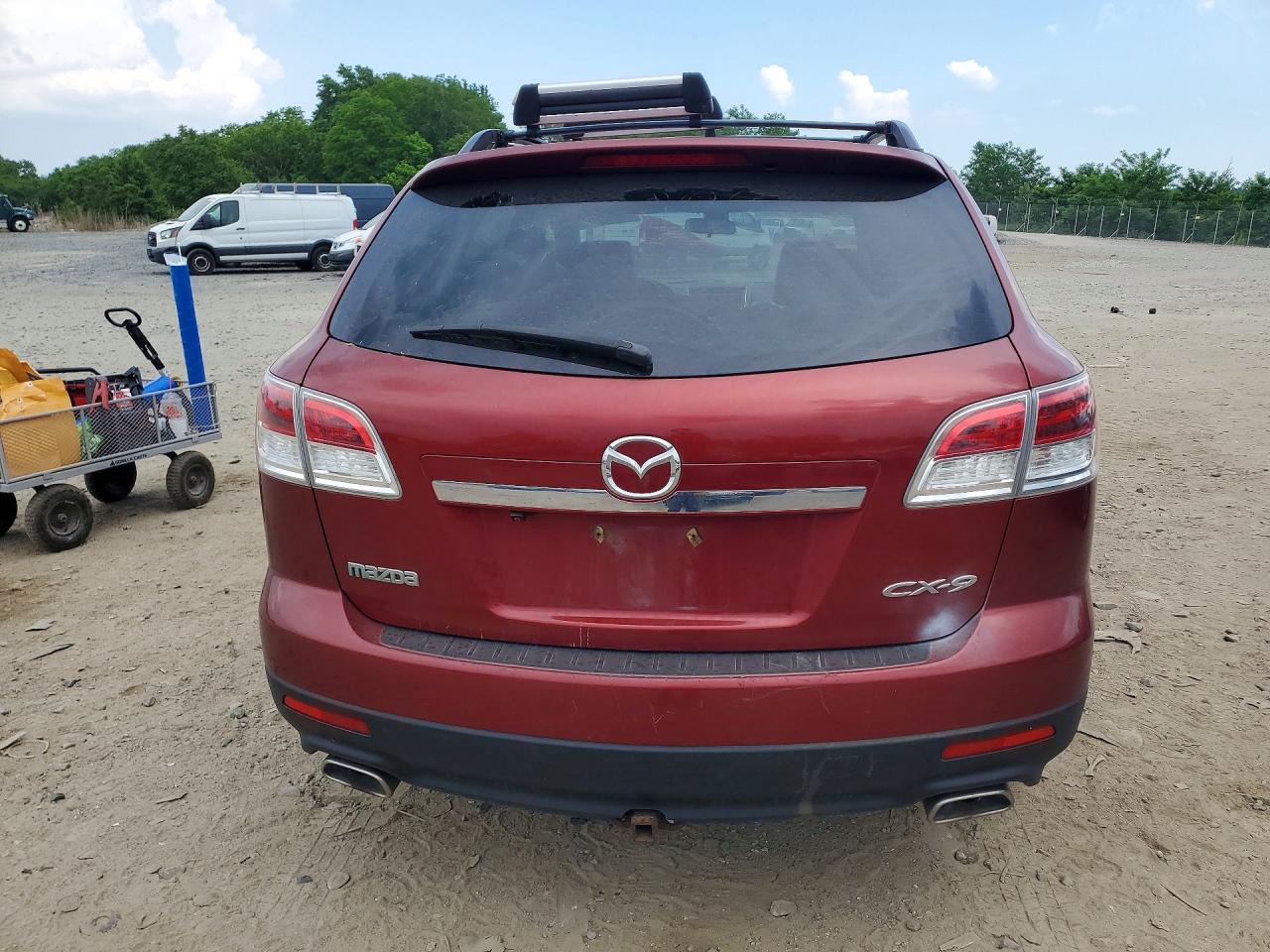 2008 Mazda Cx-9 Red vin: JM3TB38V380147862
