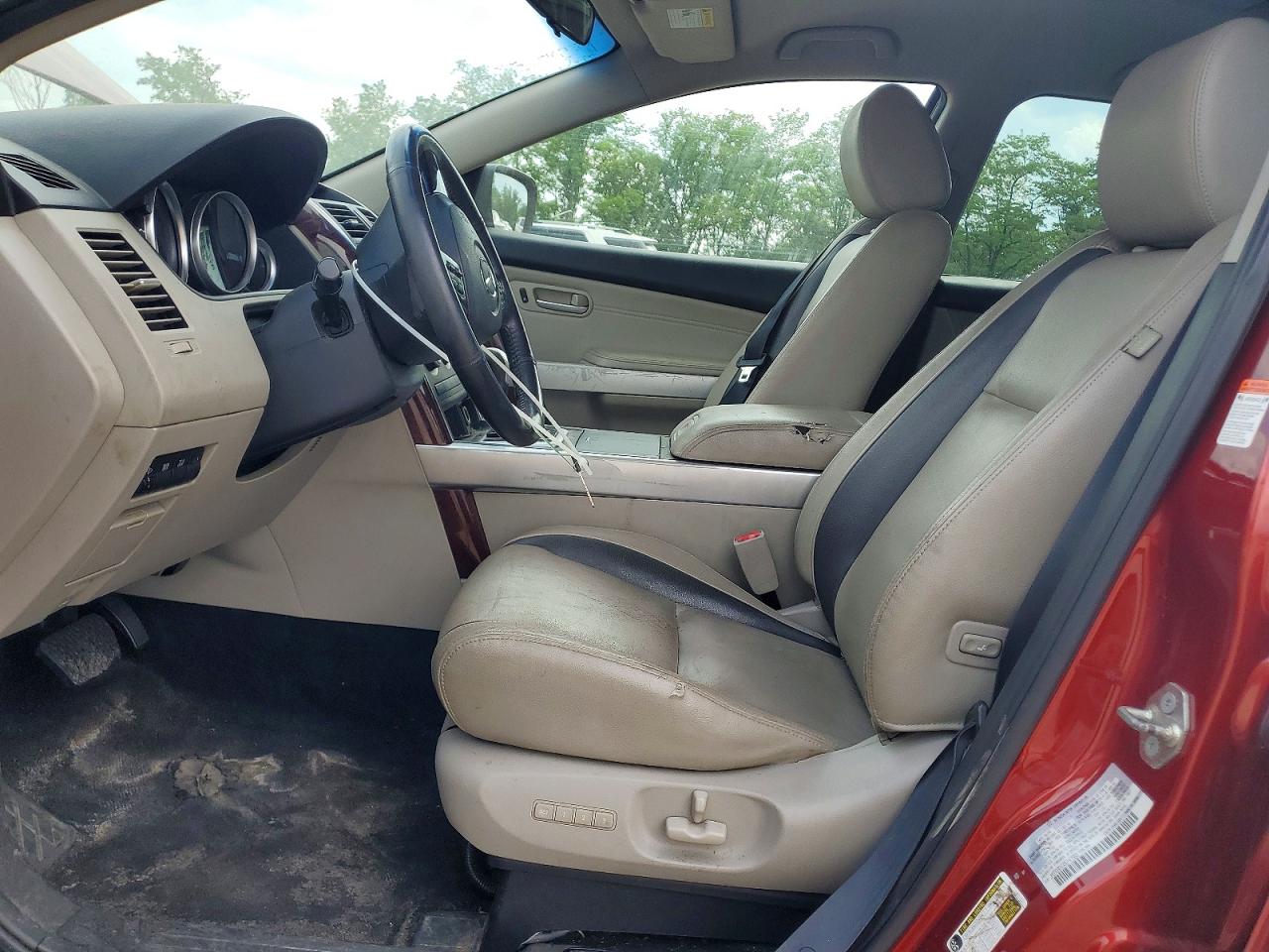 2008 Mazda Cx-9 Red vin: JM3TB38V380147862