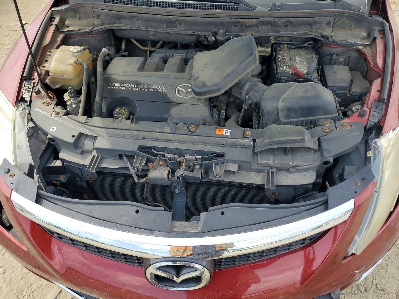 2008 Mazda Cx-9 Red vin: JM3TB38V380147862
