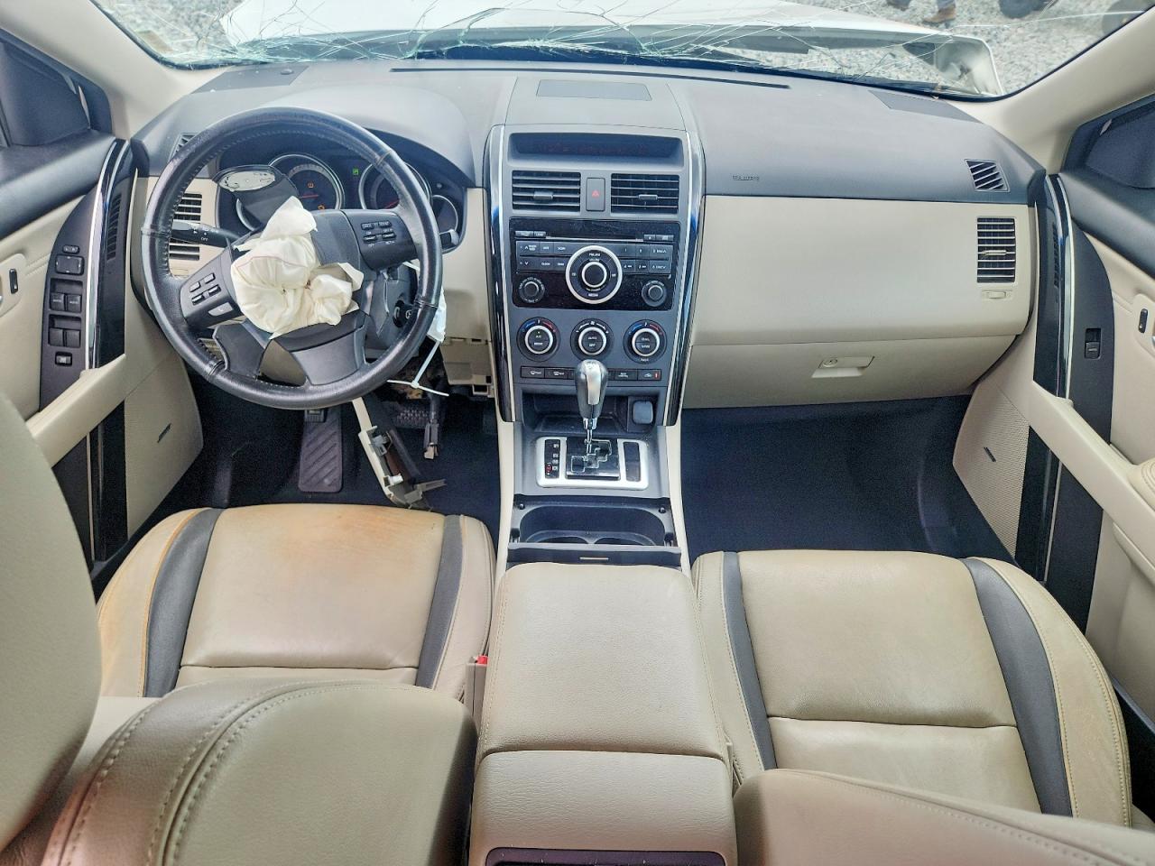 2008 Mazda Cx-9 White vin: JM3TB38V380153502