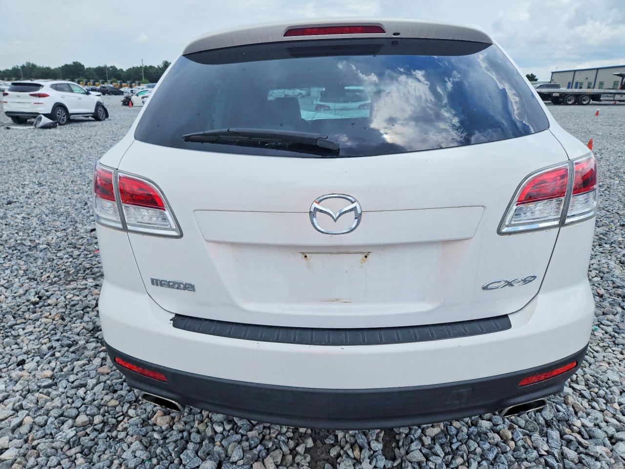 2008 Mazda Cx-9 White vin: JM3TB38V380153502
