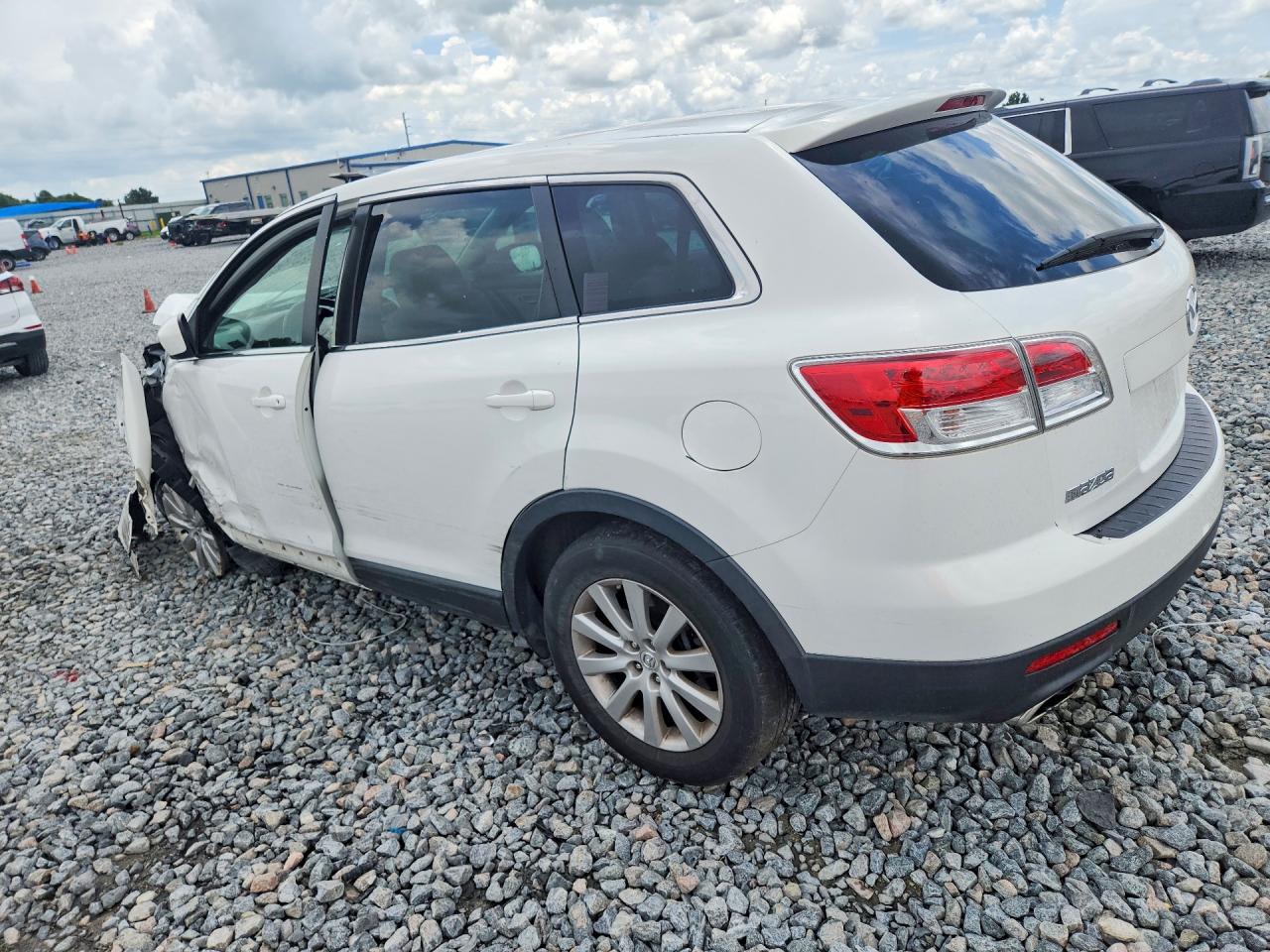 2008 Mazda Cx-9 White vin: JM3TB38V380153502