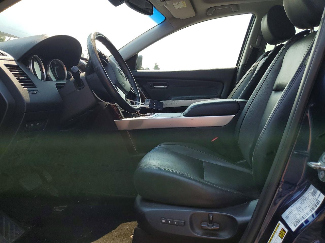 2009 Mazda Cx-9 Blue vin: JM3TB38V390164470