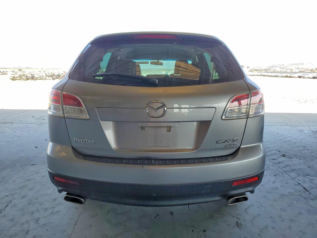 2009 Mazda Cx-9 Silver vin: JM3TB38V390176134