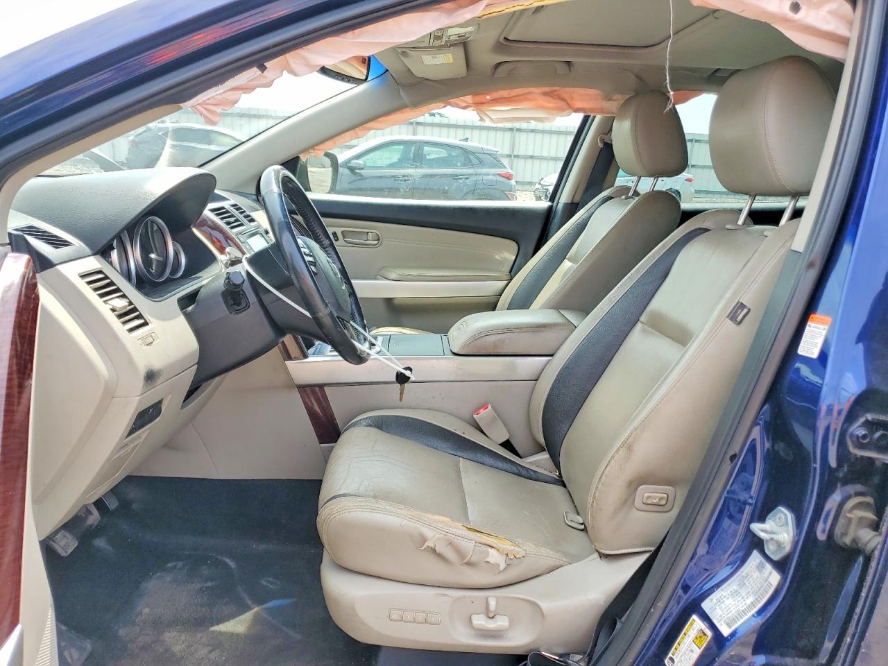 2008 Mazda Cx-9 Синий vin: JM3TB38V480129080