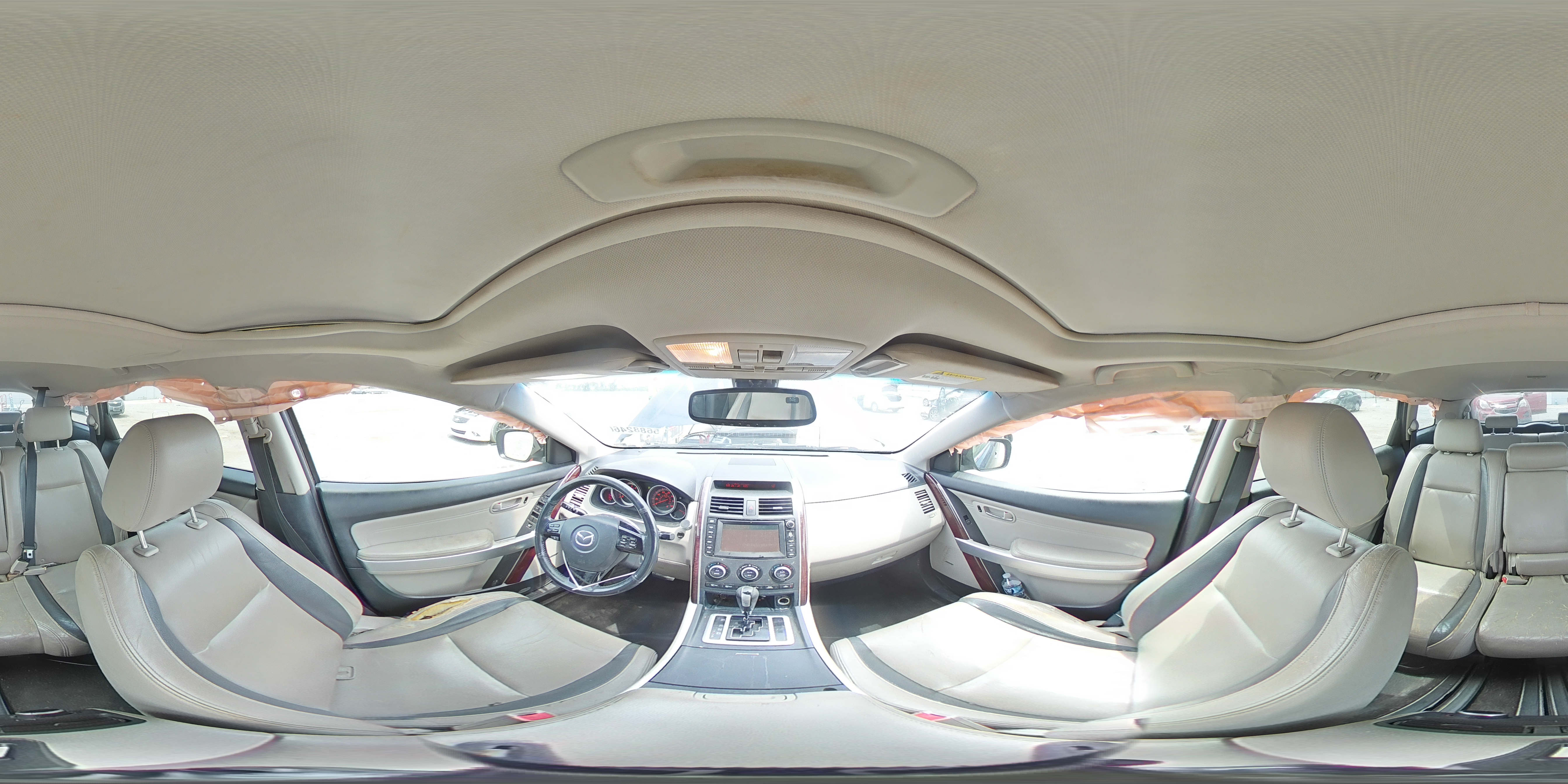 2008 Mazda Cx-9 Синий vin: JM3TB38V480129080