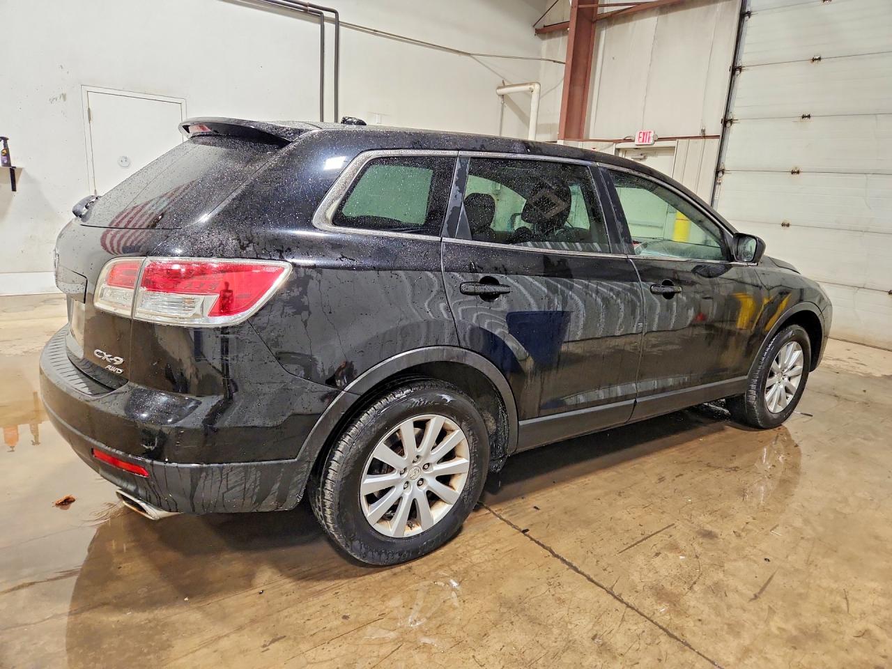 2009 Mazda Cx-9 Black vin: JM3TB38V490174764