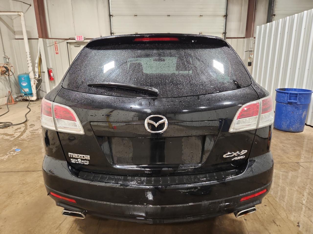 2009 Mazda Cx-9 Black vin: JM3TB38V490174764 Damage: Rear Bumper, Heavy Scratch, 1 To 2 Inches
