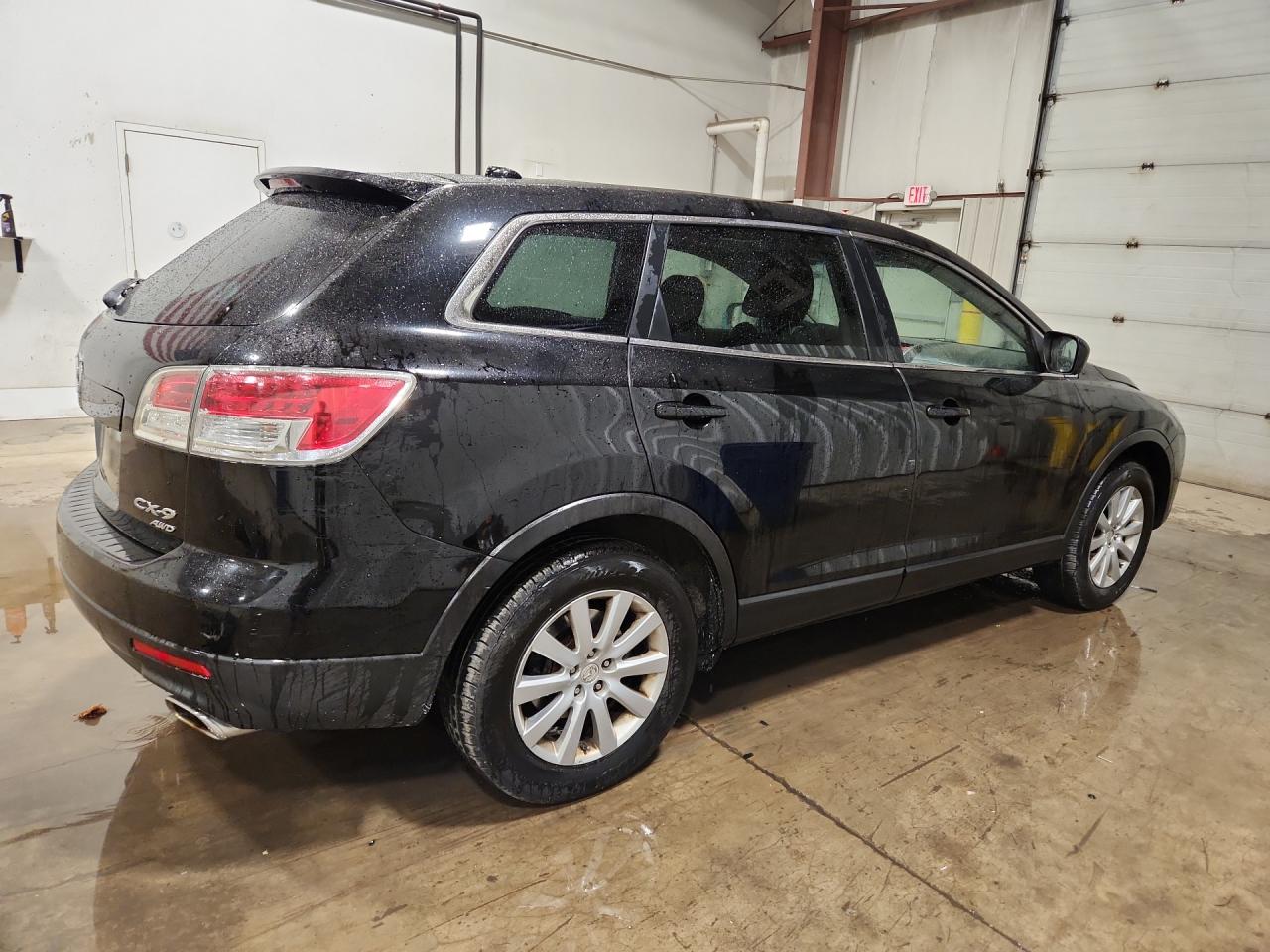 2009 Mazda Cx-9 Black vin: JM3TB38V490174764 Damage: Right Qtr Panel, Dent(S) W/No Paint Dmg, 1/2 To 1 Inch