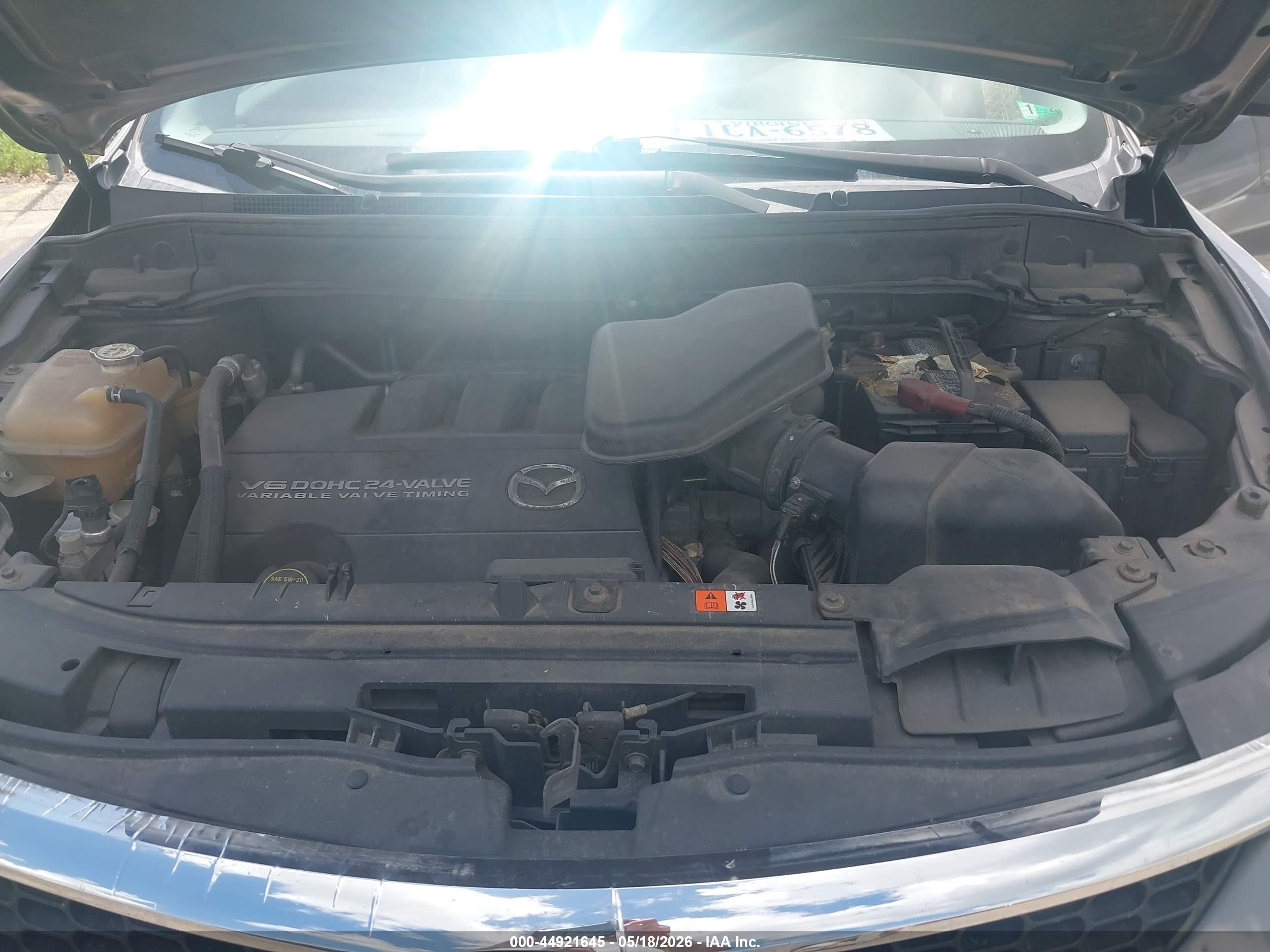 2008 Mazda Cx-9 Sport Gray vin: JM3TB38V580130433