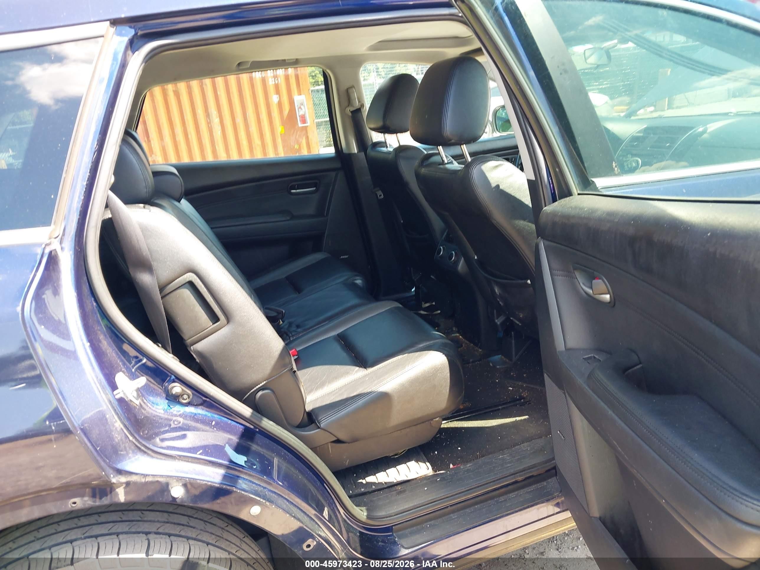 2009 Mazda Cx-9 Touring Blue vin: JM3TB38V590179407