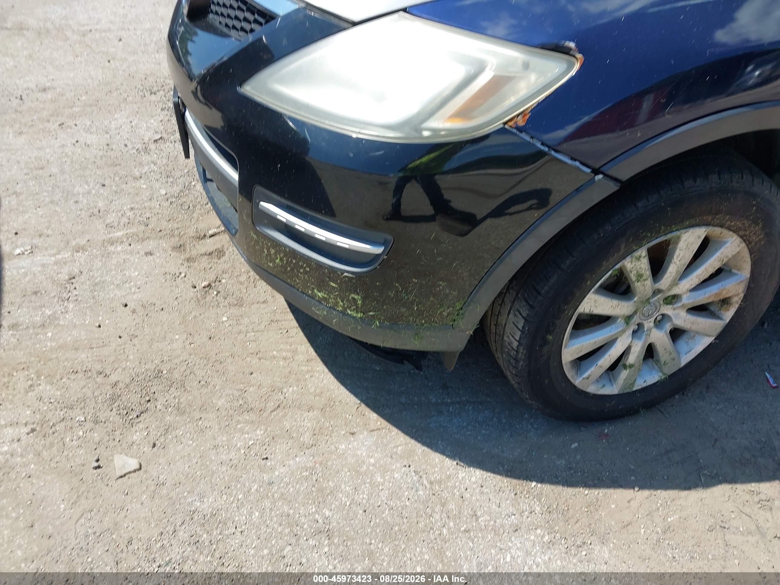 2009 Mazda Cx-9 Touring Blue vin: JM3TB38V590179407