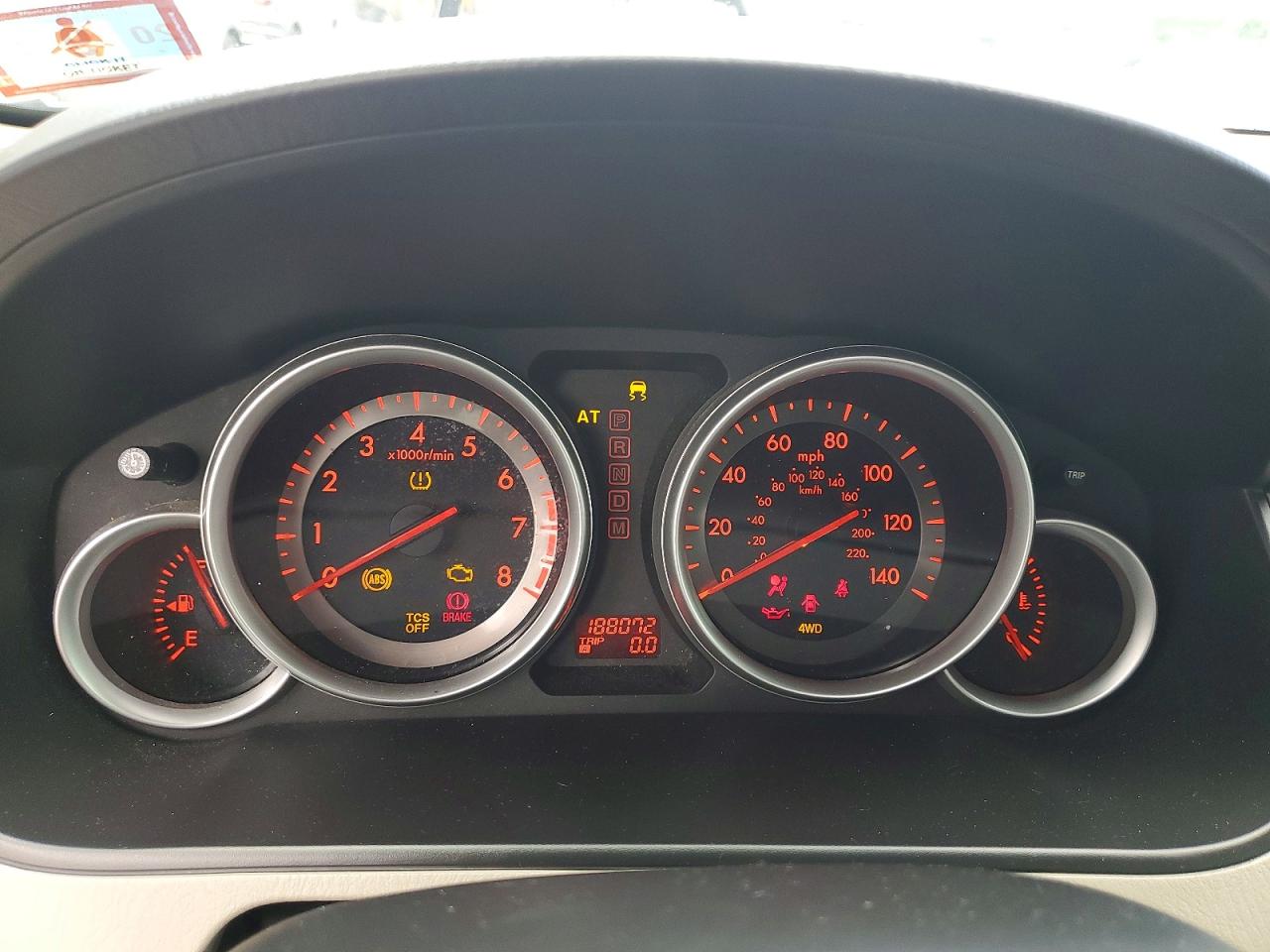 2008 Mazda Cx-9 Белый vin: JM3TB38V680126133