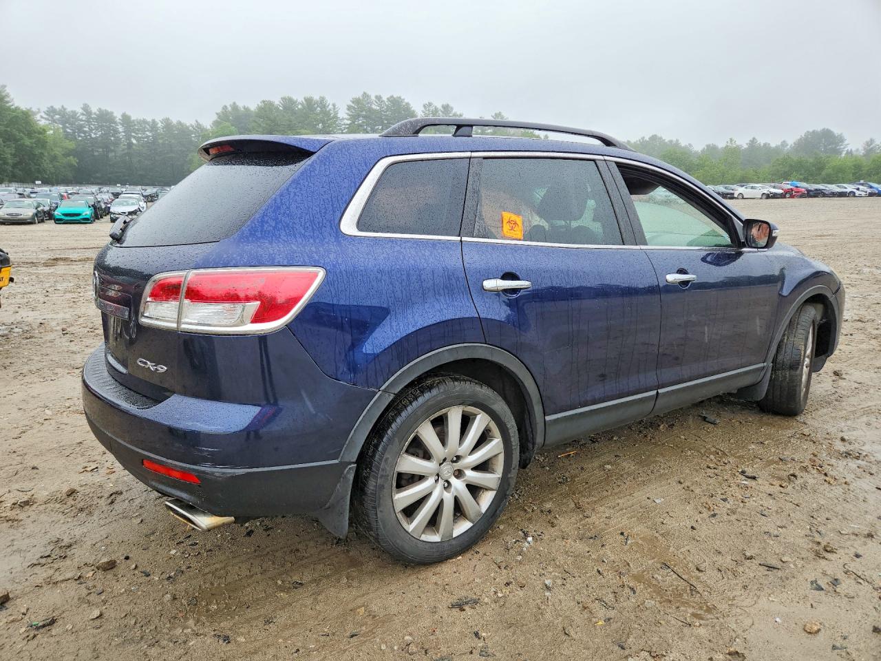 2008 Mazda Cx-9 Blue vin: JM3TB38V680154482