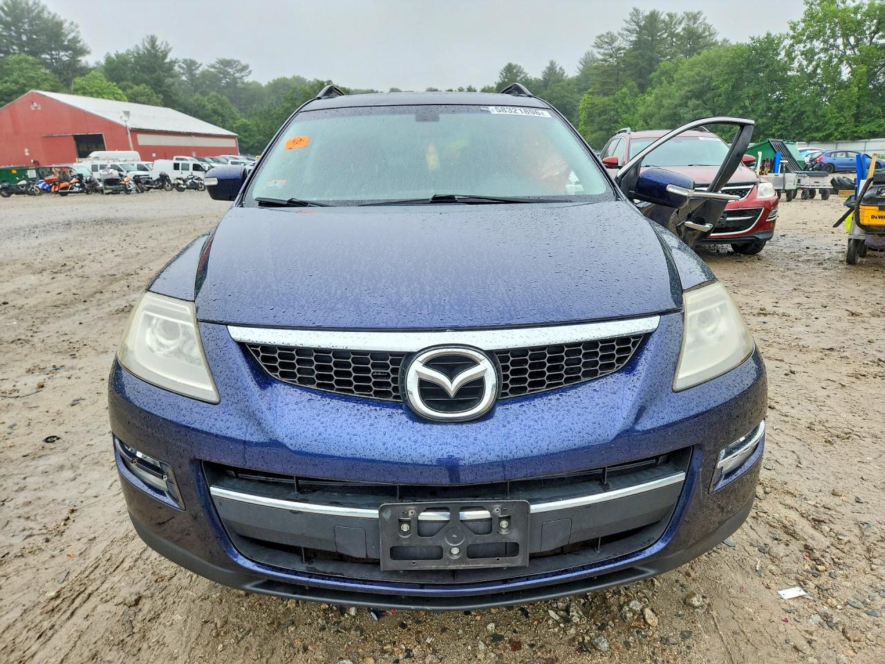 2008 Mazda Cx-9 Blue vin: JM3TB38V680154482