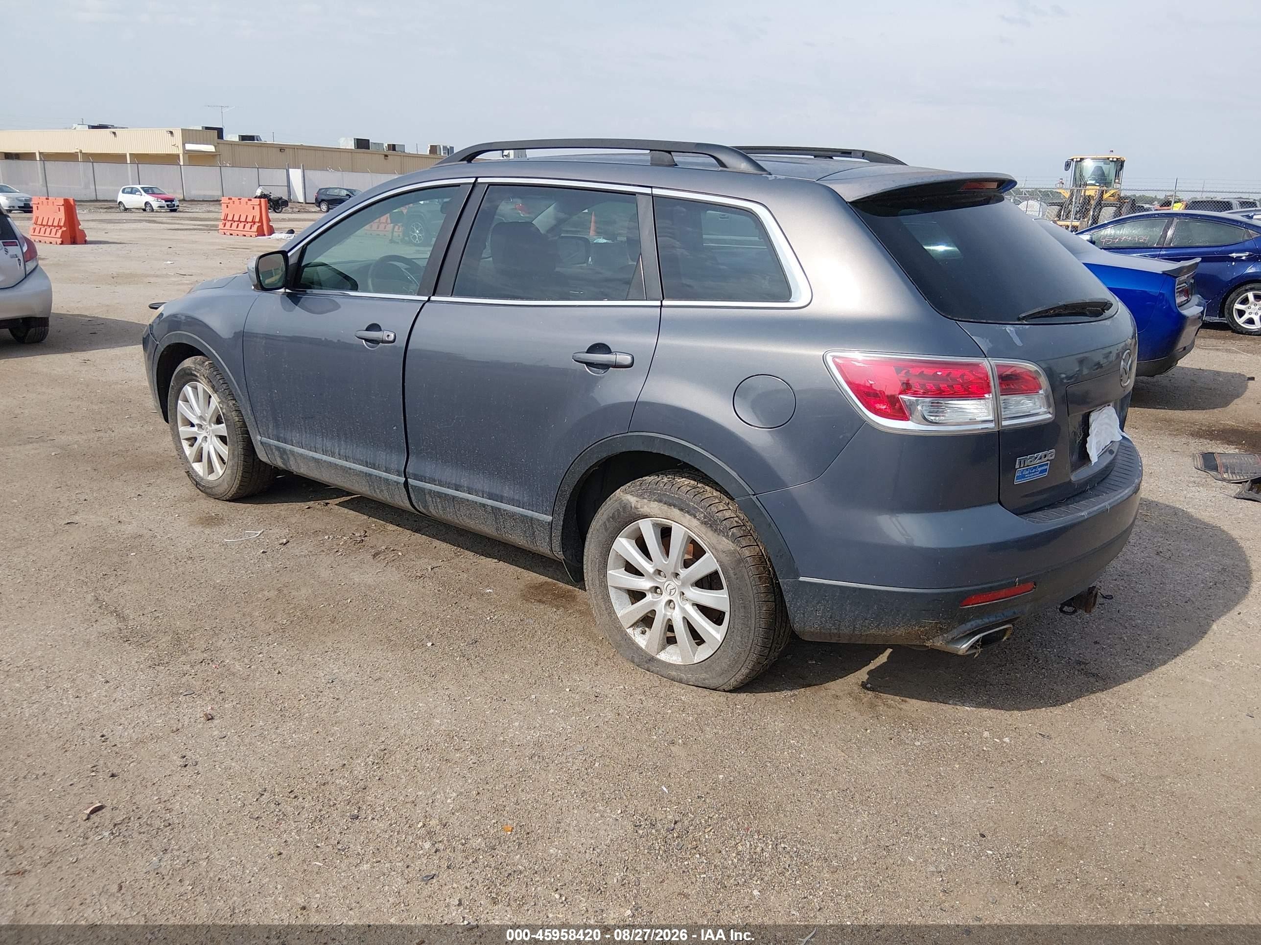 2008 Mazda Cx-9 Sport Gray vin: JM3TB38V680160332