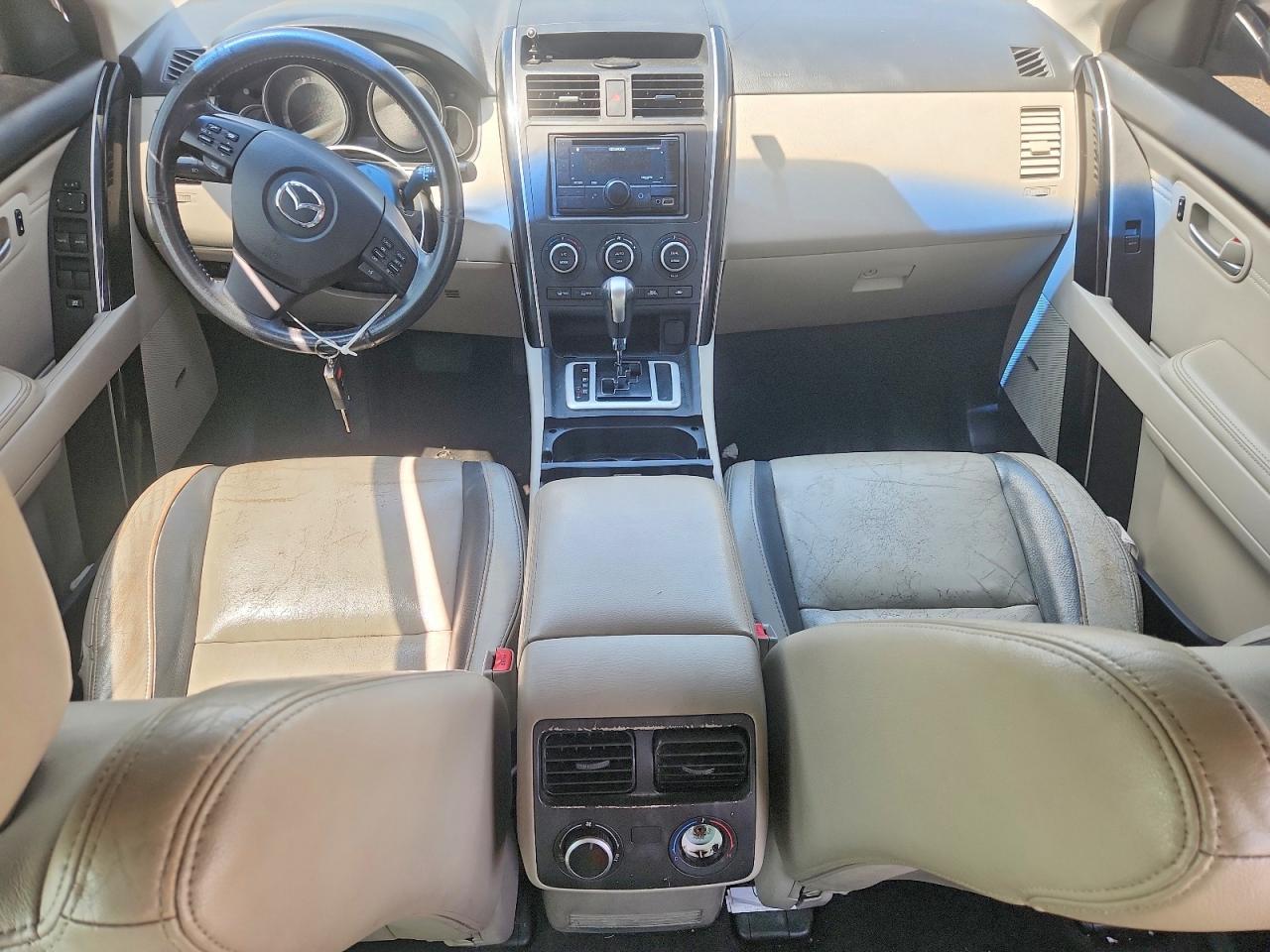 2009 Mazda Cx-9 White vin: JM3TB38V690180632