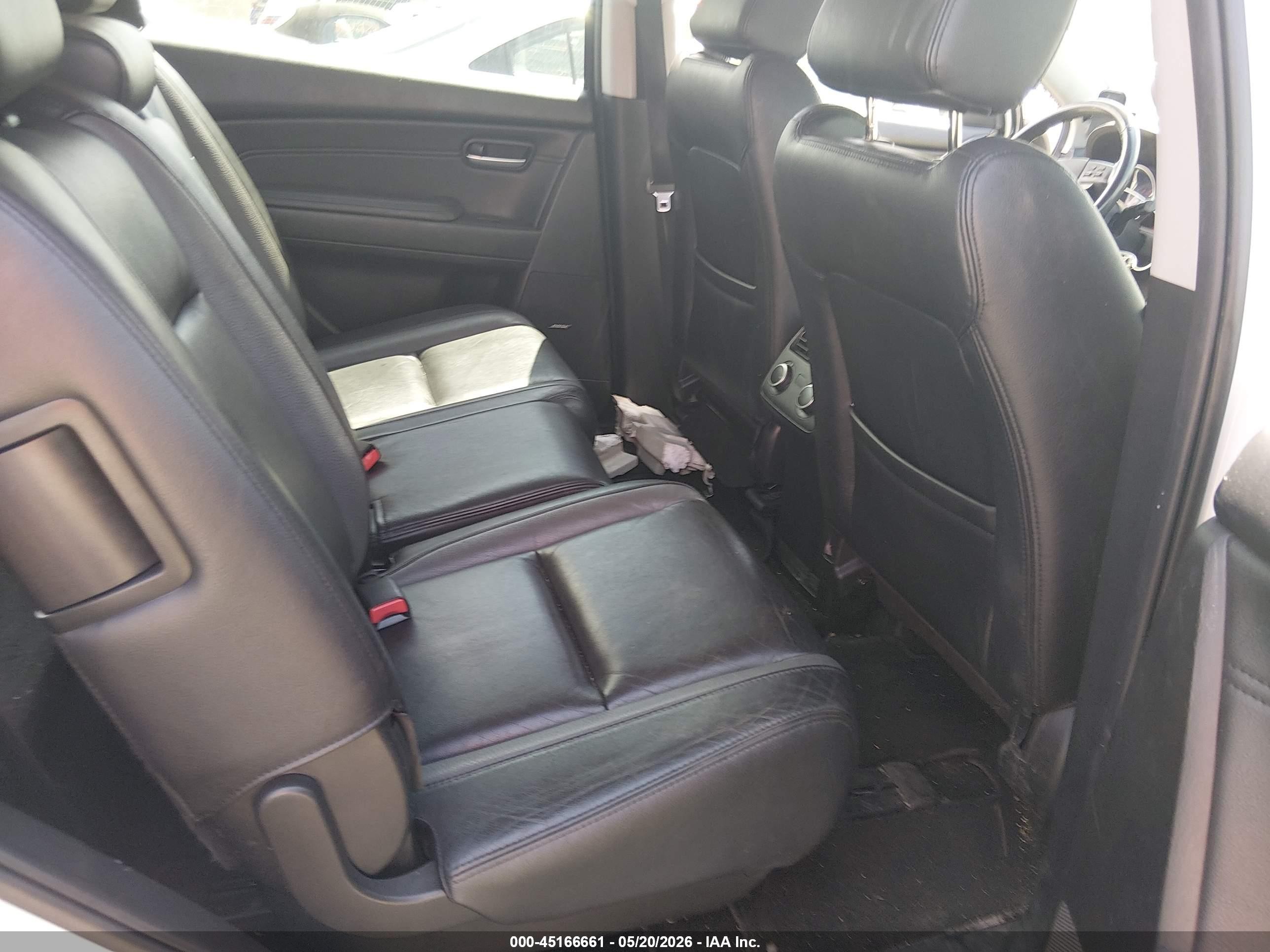 2009 Mazda Cx-9 Touring White vin: JM3TB38V790167789