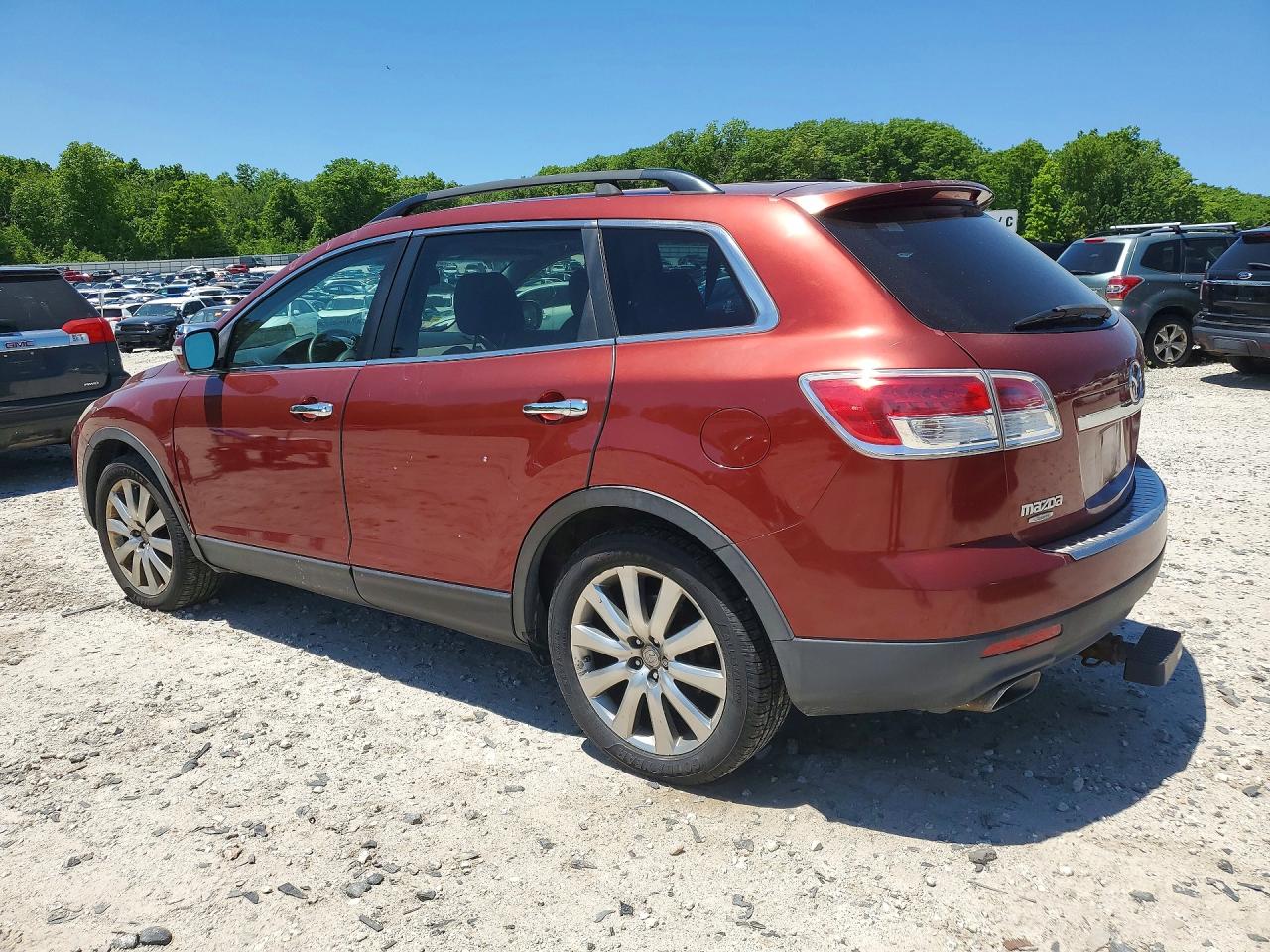 2009 Mazda Cx-9 Red vin: JM3TB38V890173942