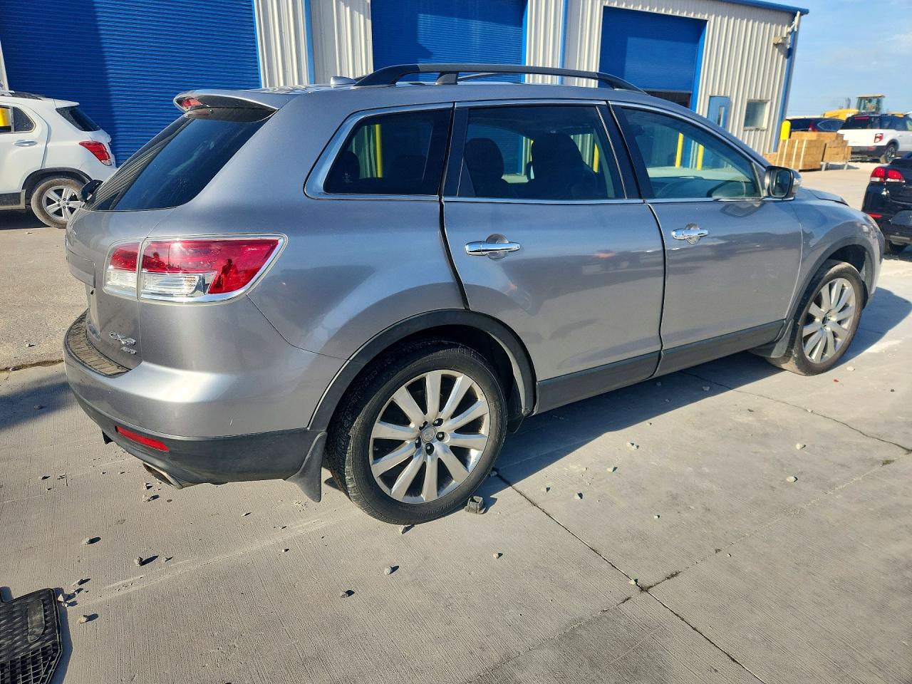 2009 Mazda Cx-9 Gray vin: JM3TB38V890179708
