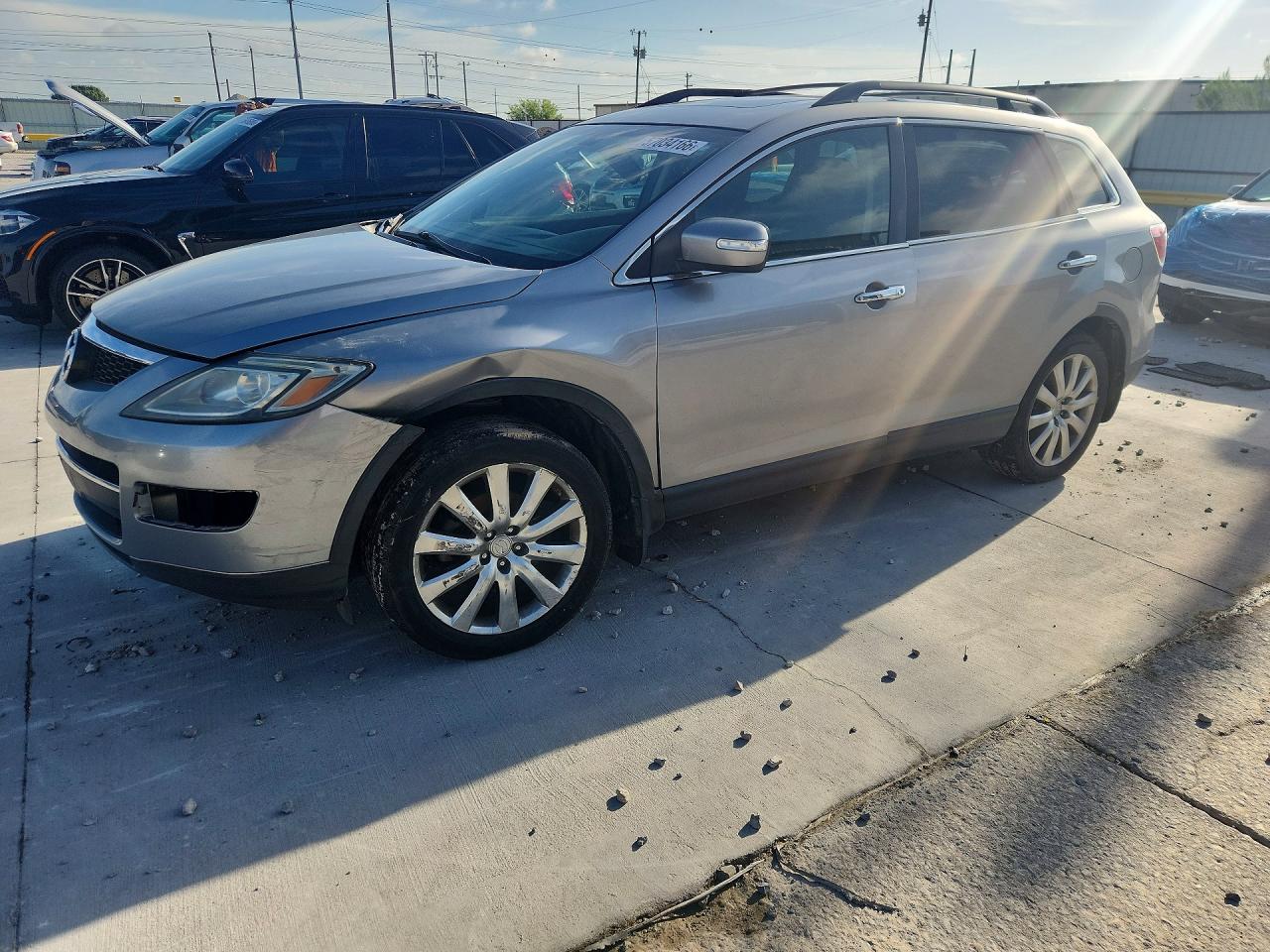 2009 Mazda Cx-9 Gray vin: JM3TB38V890179708