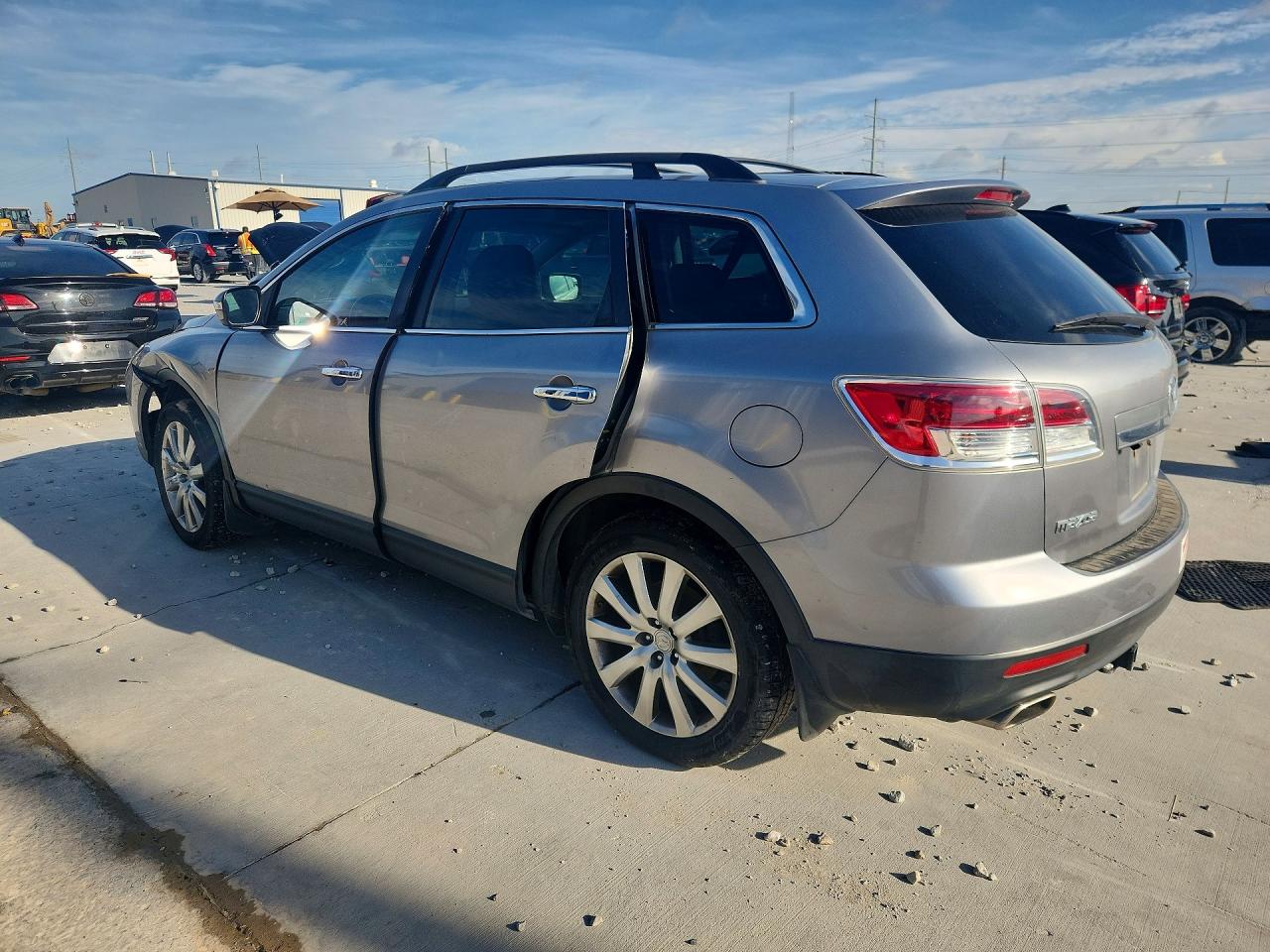 2009 Mazda Cx-9 Gray vin: JM3TB38V890179708