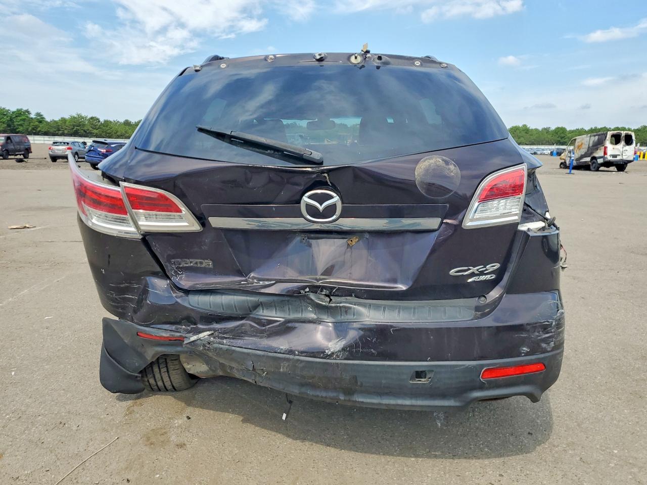 2009 Mazda Cx-9 Фиолетовый vin: JM3TB38V890180499