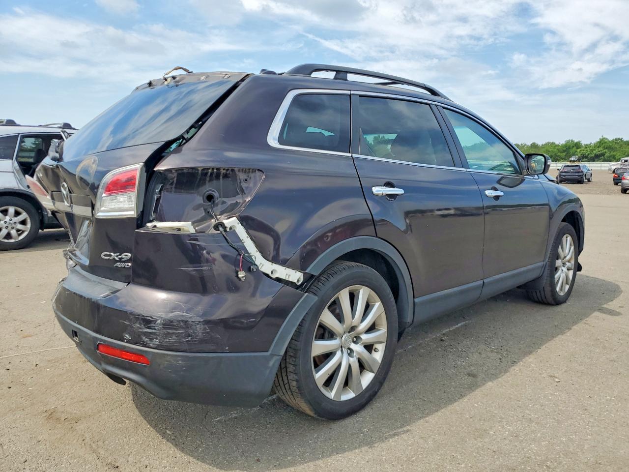 2009 Mazda Cx-9 Фиолетовый vin: JM3TB38V890180499