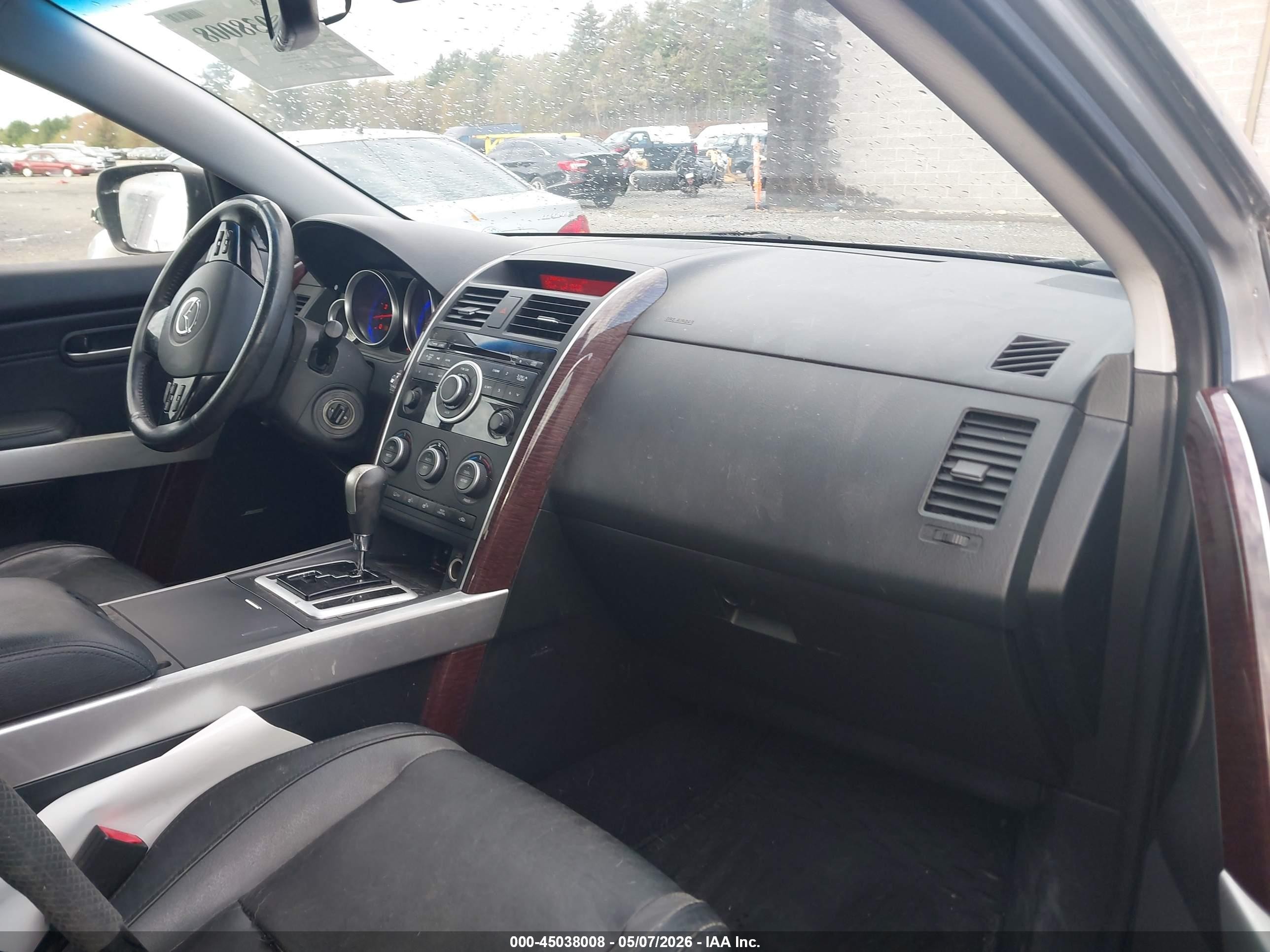 2009 Mazda Cx-9 Grand Touring Gray vin: JM3TB38VX90165132