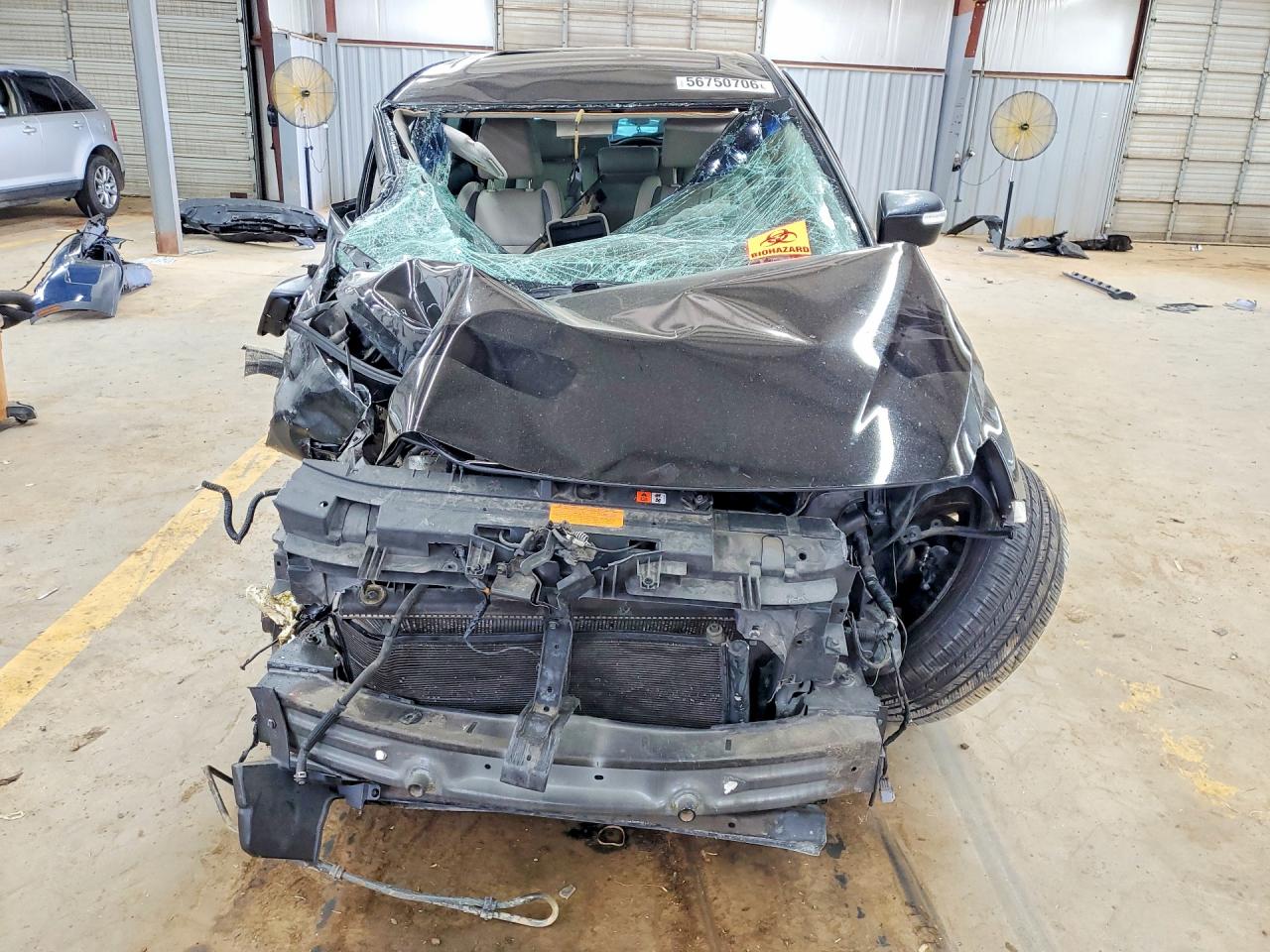 2007 Mazda Cx-9 Black vin: JM3TB38Y070118182