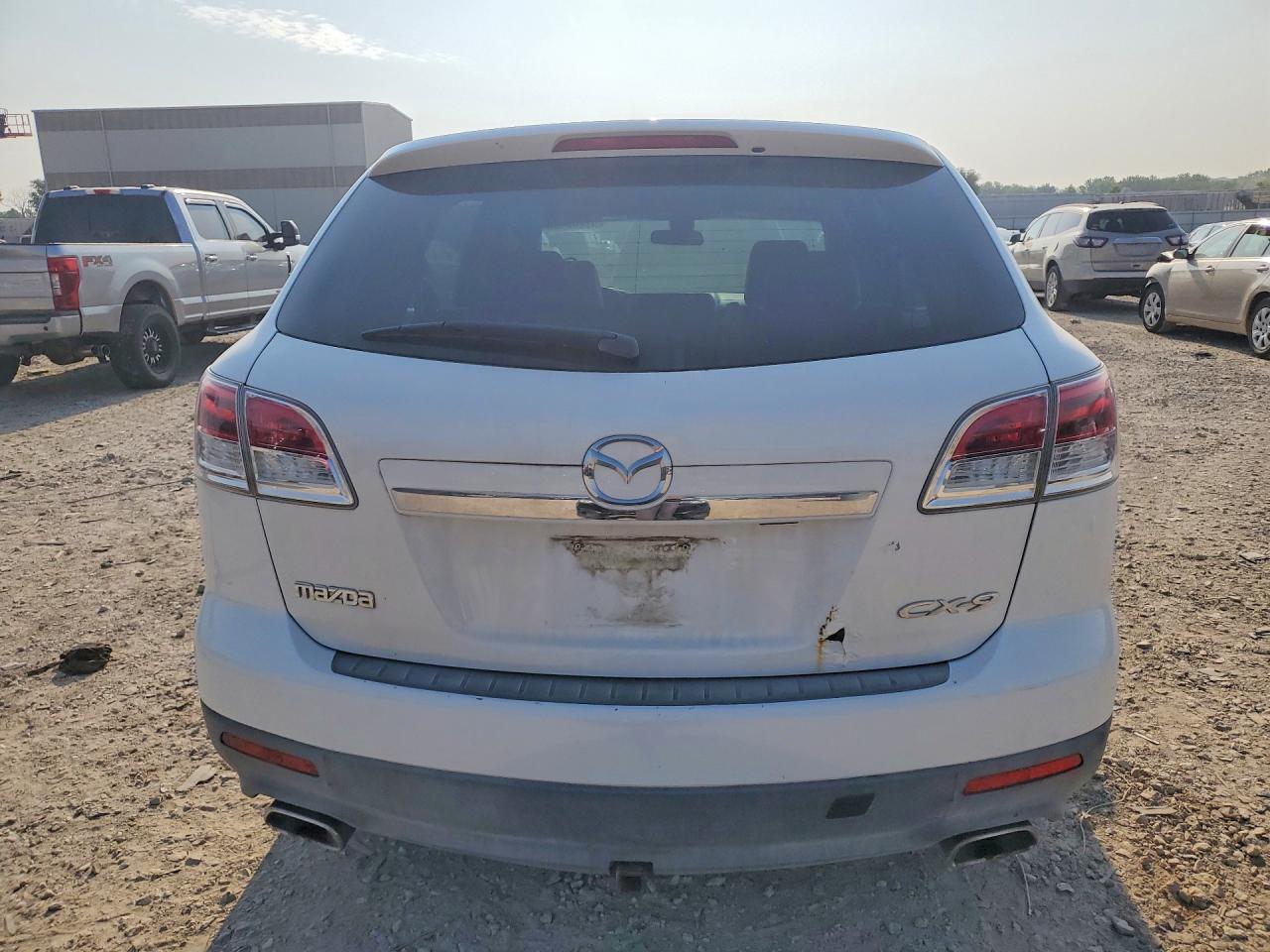 2007 Mazda Cx-9 White vin: JM3TB38Y370100551