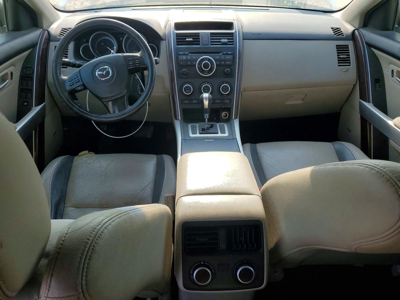 2007 Mazda Cx-9 White vin: JM3TB38Y370100551