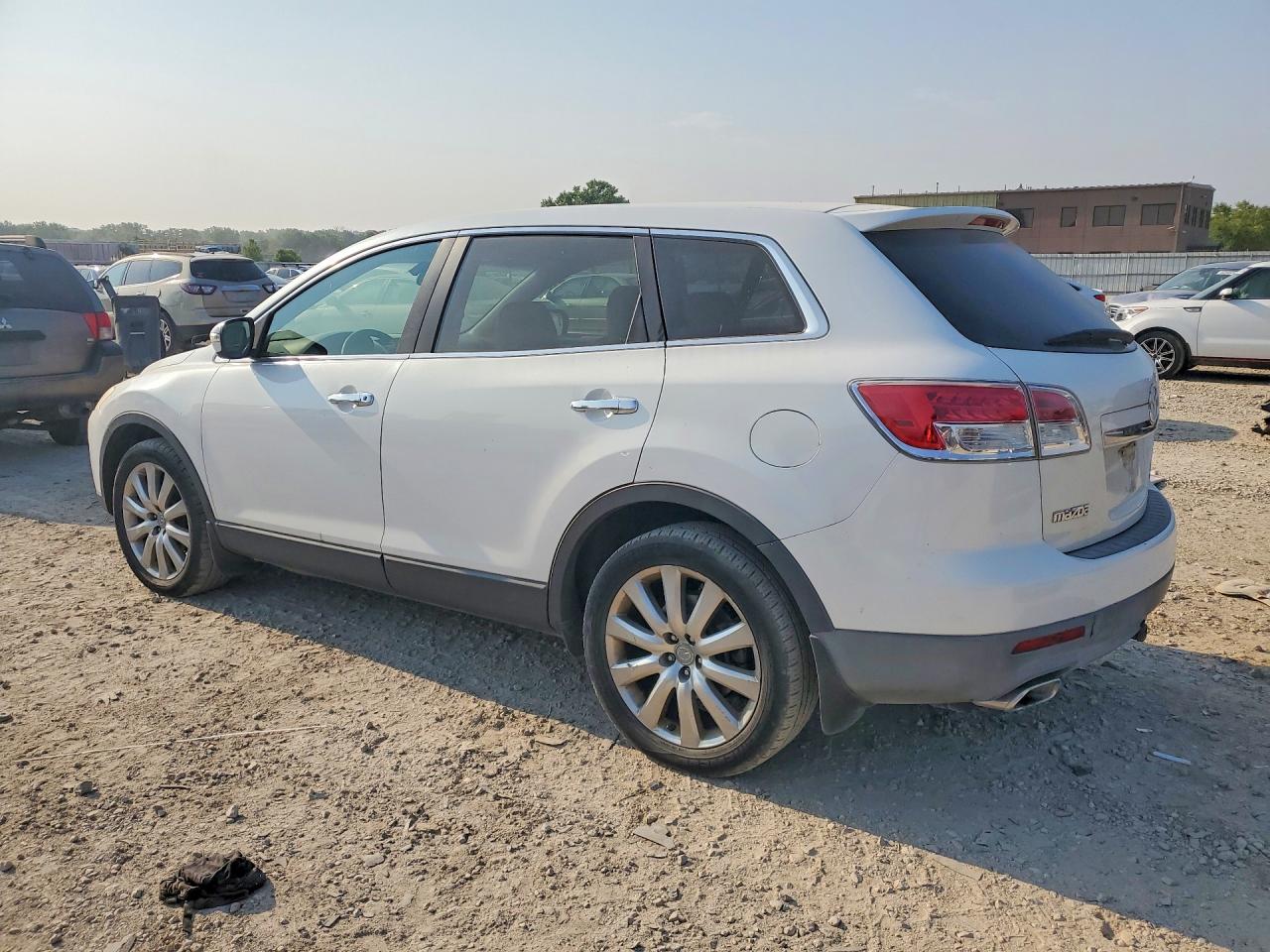 2007 Mazda Cx-9 White vin: JM3TB38Y370100551