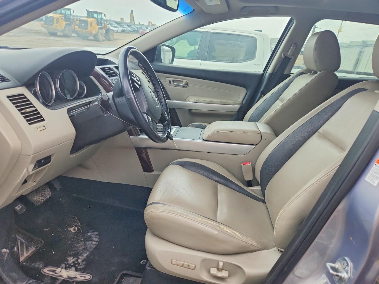 2007 Mazda Cx-9 Silver vin: JM3TB38Y470109145