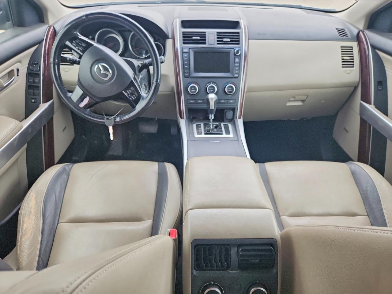 2007 Mazda Cx-9 Silver vin: JM3TB38Y470109145