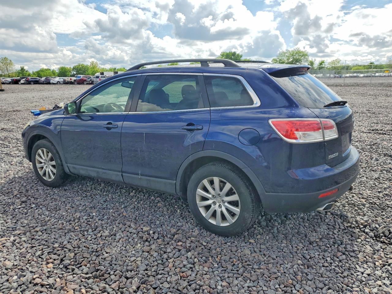 2007 Mazda Cx-9 Blue vin: JM3TB38Y970104409