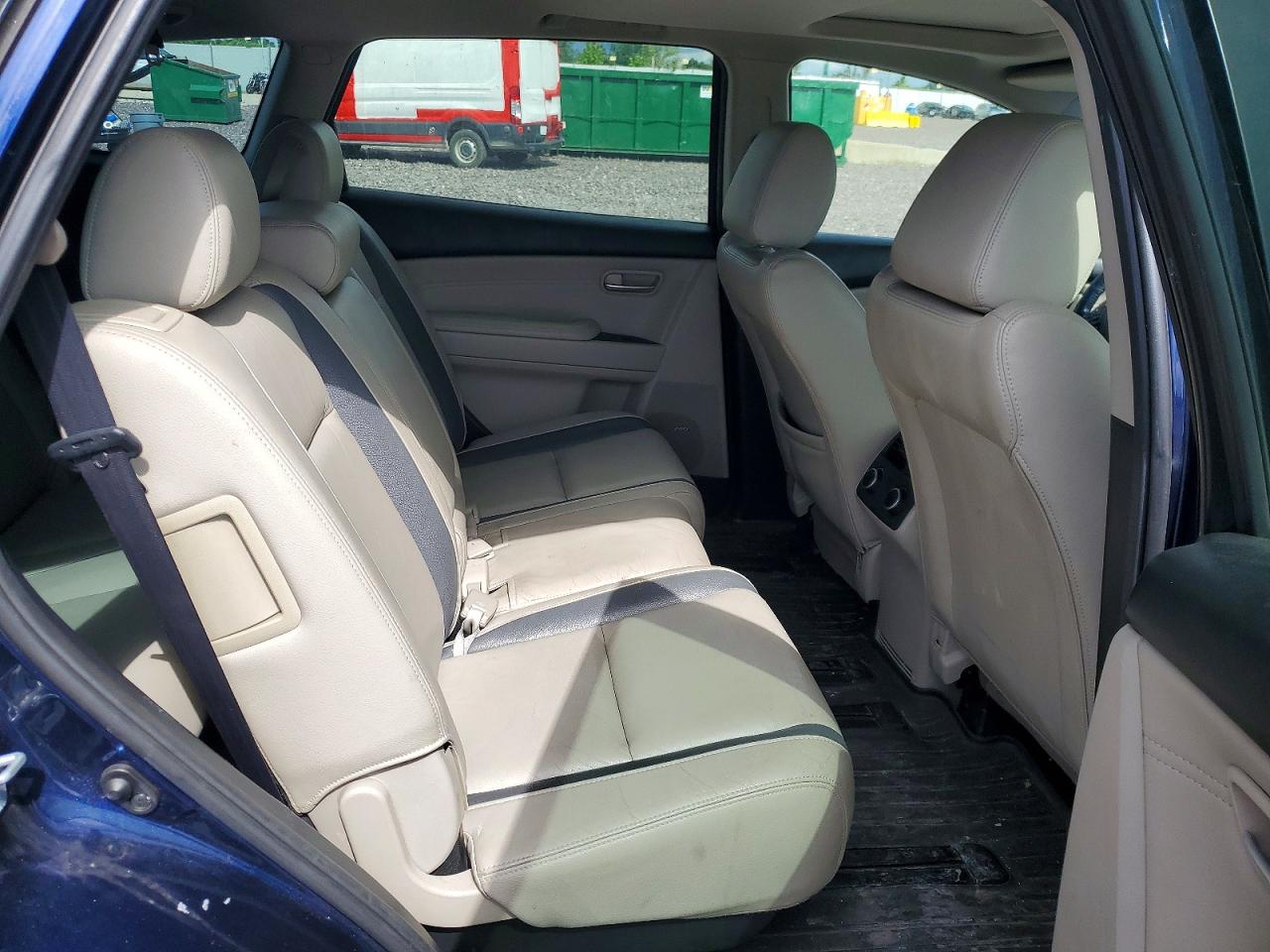 2007 Mazda Cx-9 Blue vin: JM3TB38Y970104409