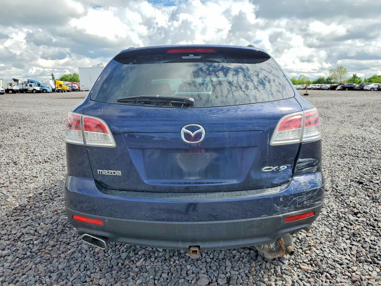 2007 Mazda Cx-9 Blue vin: JM3TB38Y970104409