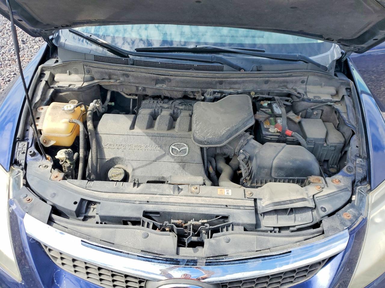 2007 Mazda Cx-9 Blue vin: JM3TB38Y970104409