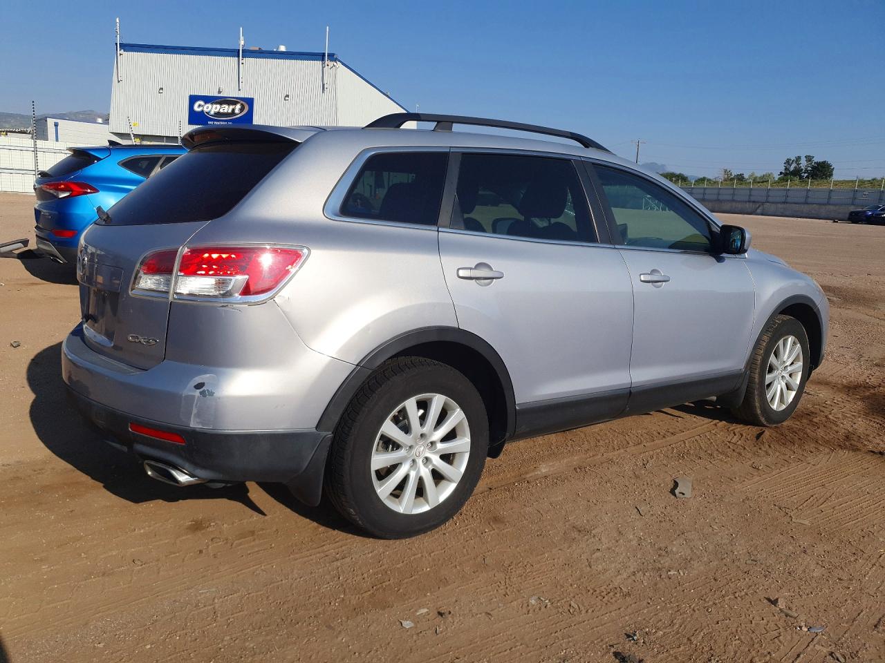 2007 Mazda Cx-9 Silver vin: JM3TB38YX70114818