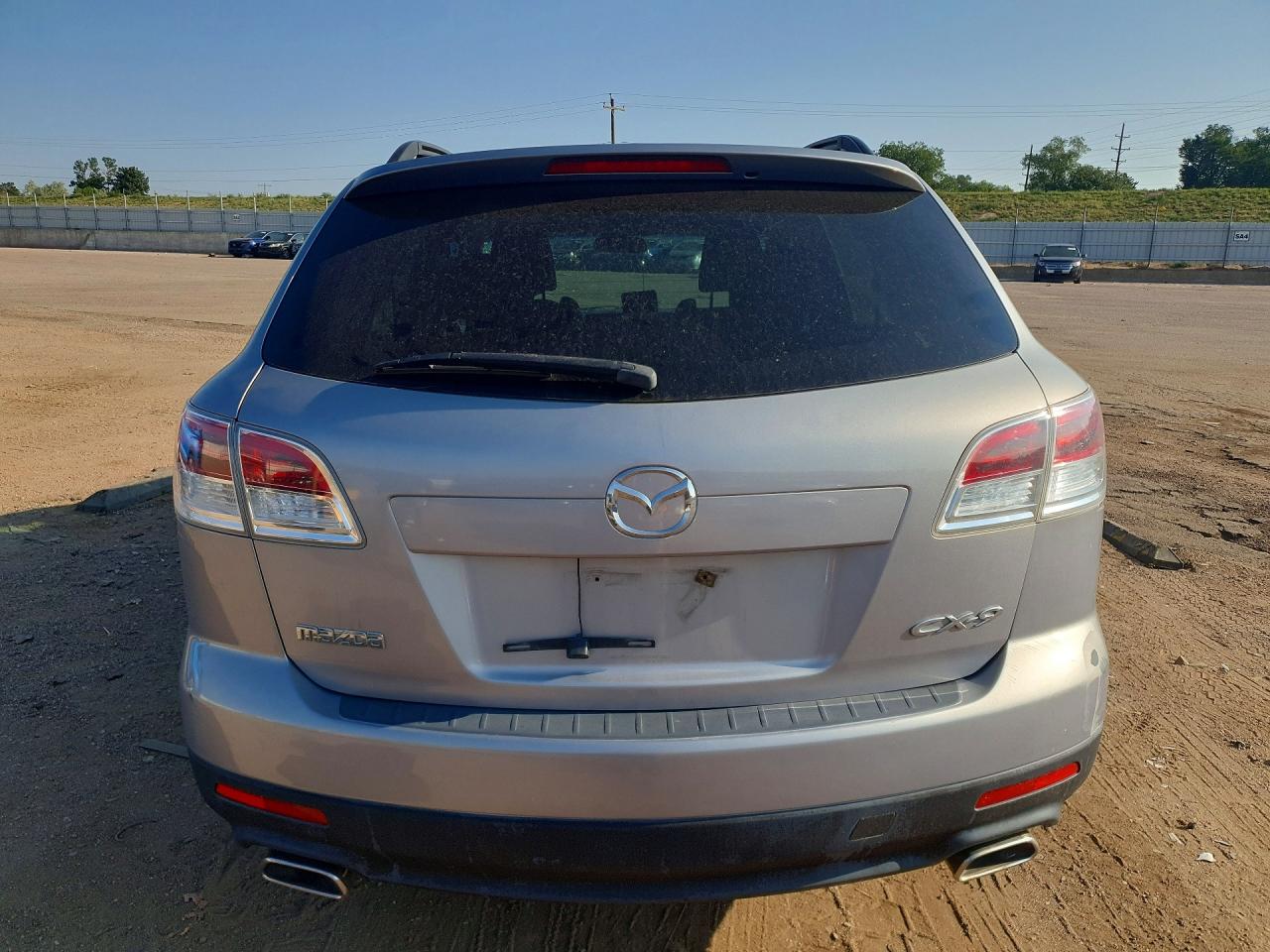 2007 Mazda Cx-9 Silver vin: JM3TB38YX70114818