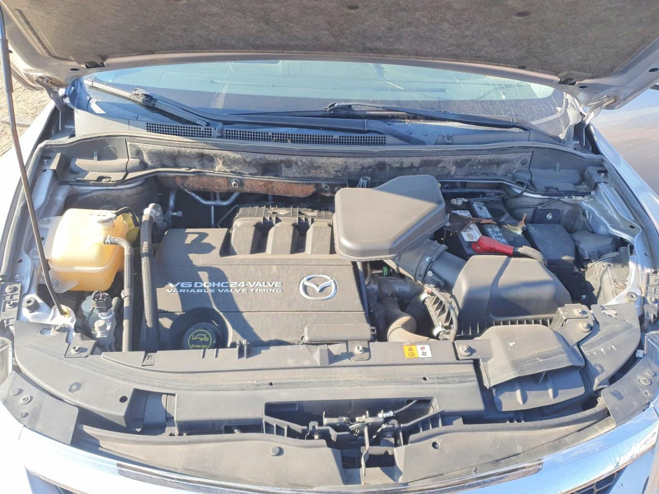 2007 Mazda Cx-9 Silver vin: JM3TB38YX70114818