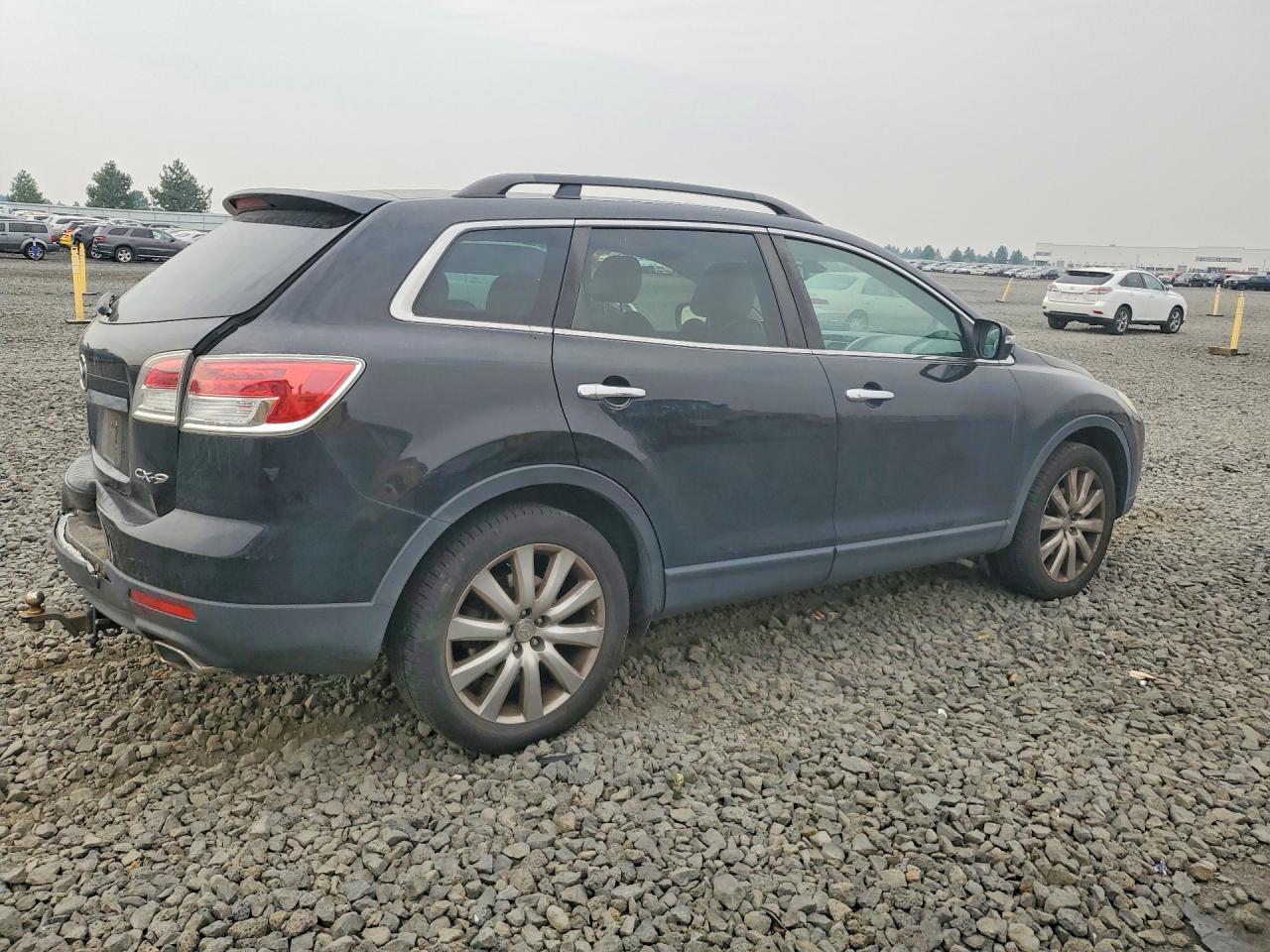 2007 Mazda Cx-9 Black vin: JM3TB38YX70117668