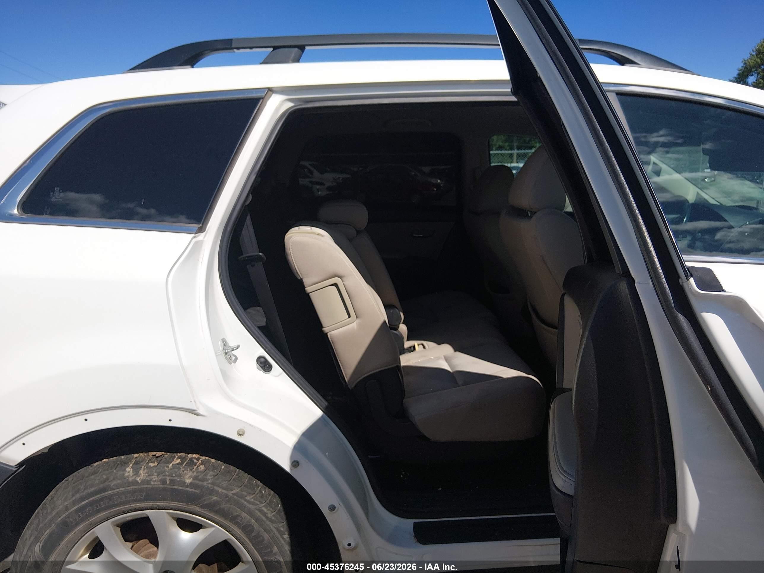 2013 Mazda Cx-9 Sport Белый vin: JM3TB3BA1D0423701