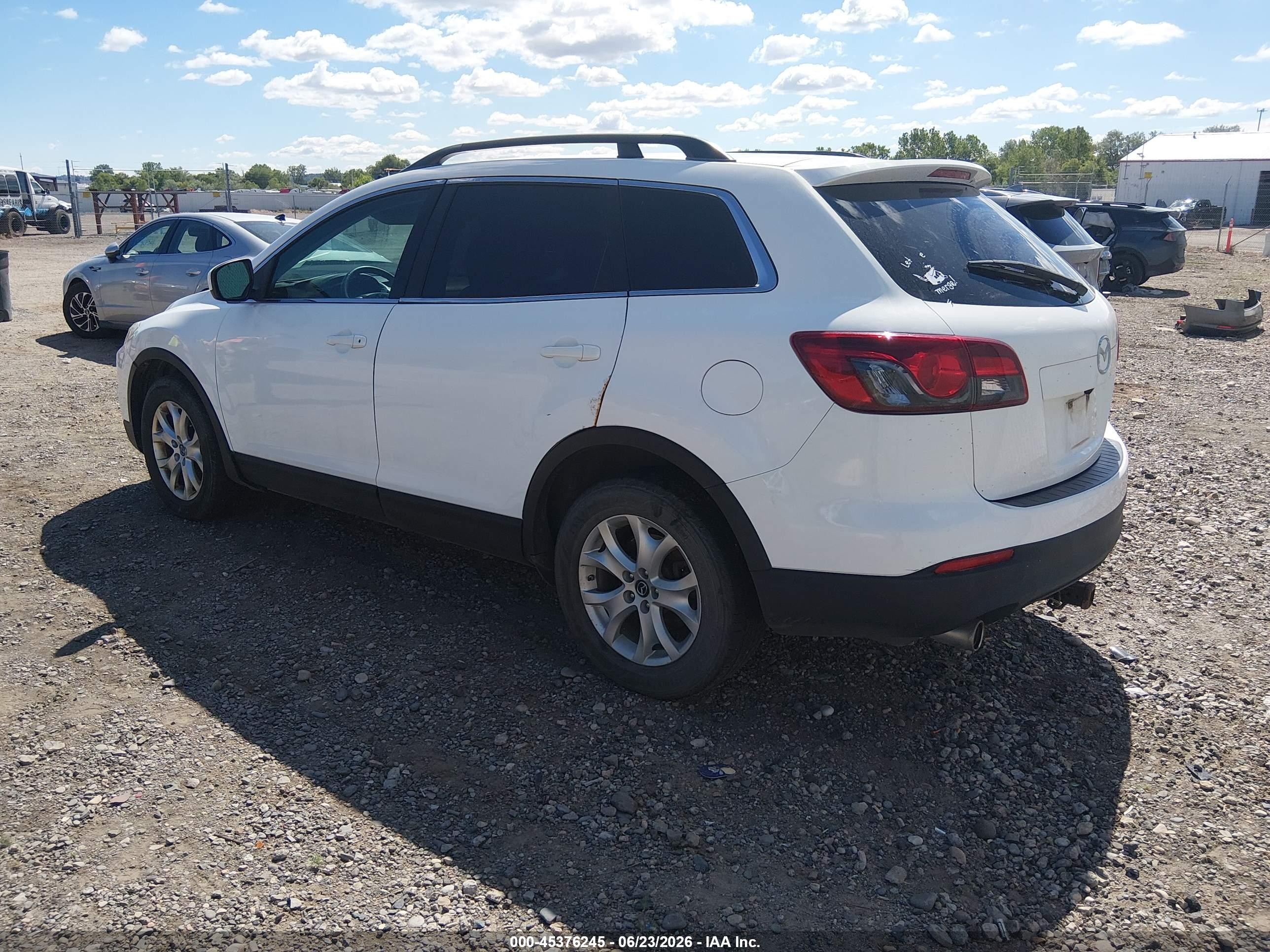 2013 Mazda Cx-9 Sport Белый vin: JM3TB3BA1D0423701