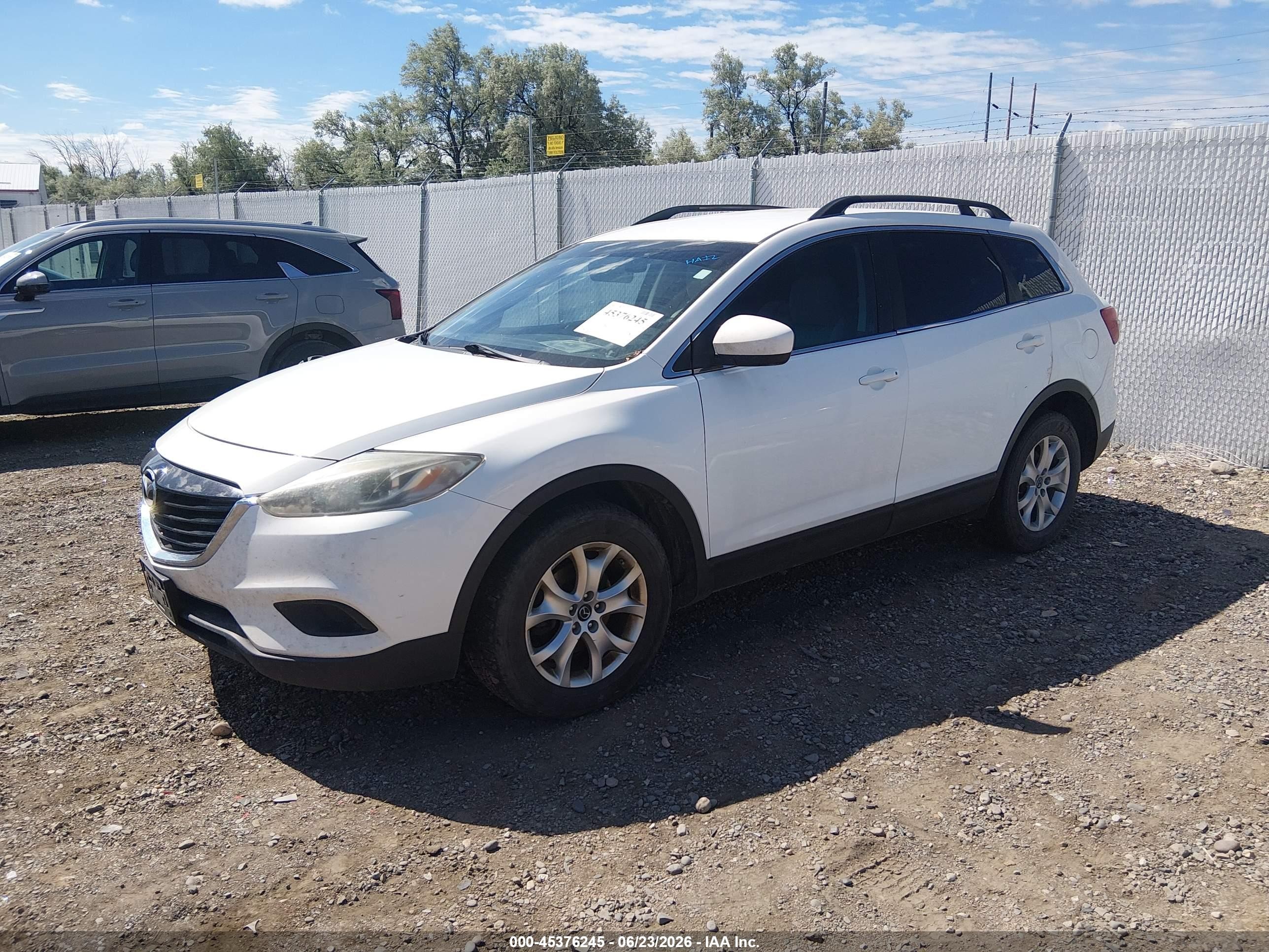 2013 Mazda Cx-9 Sport Белый vin: JM3TB3BA1D0423701