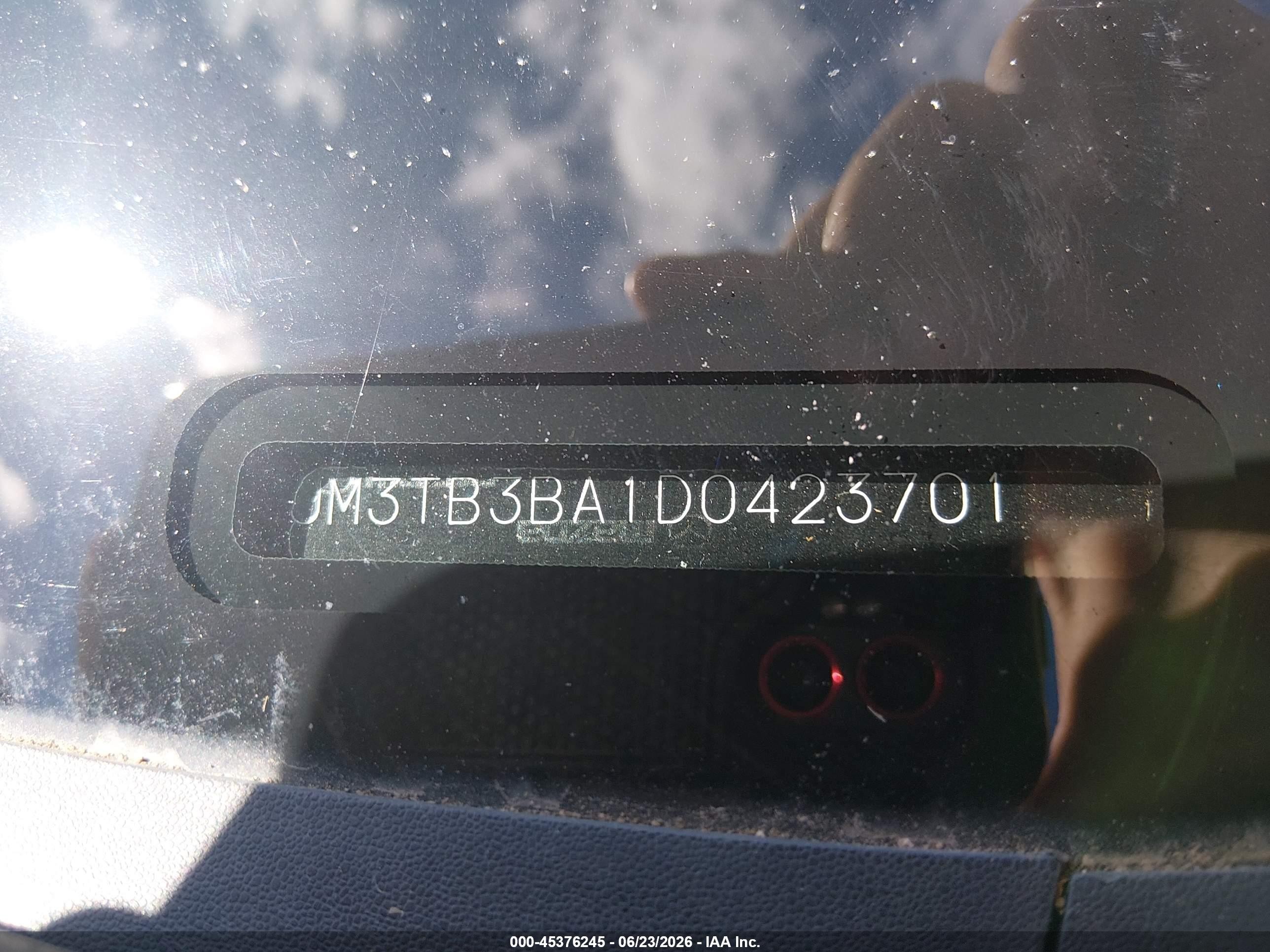 2013 Mazda Cx-9 Sport Белый vin: JM3TB3BA1D0423701