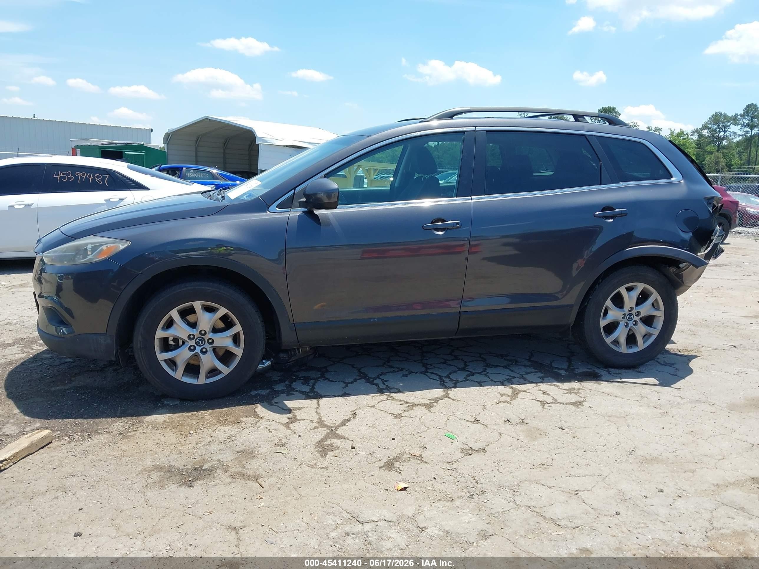 2014 Mazda Cx-9 Sport Серый vin: JM3TB3BA2E0439214